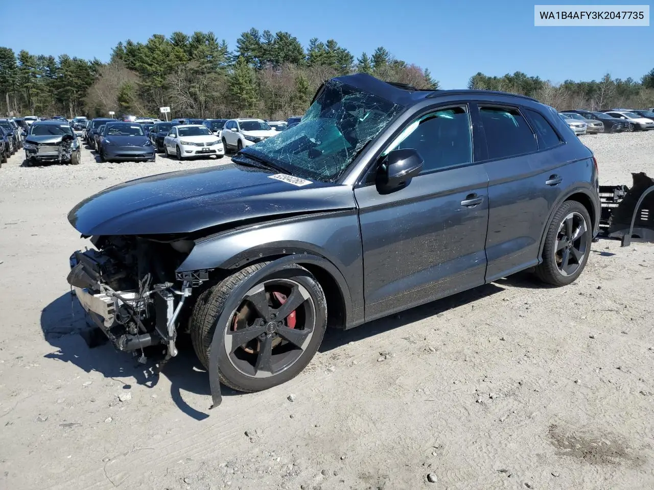 2019 Audi Sq5 Premium Plus VIN: WA1B4AFY3K2047735 Lot: 52304265
