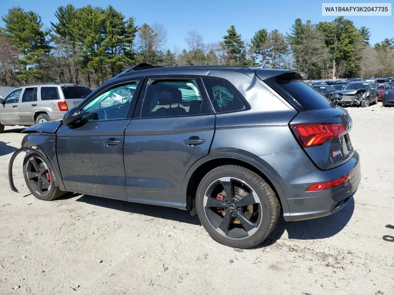 2019 Audi Sq5 Premium Plus VIN: WA1B4AFY3K2047735 Lot: 52304265