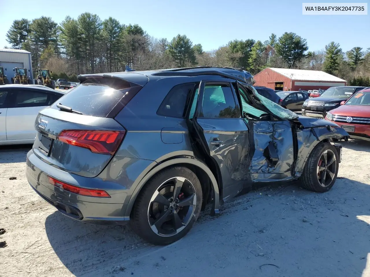 2019 Audi Sq5 Premium Plus VIN: WA1B4AFY3K2047735 Lot: 52304265