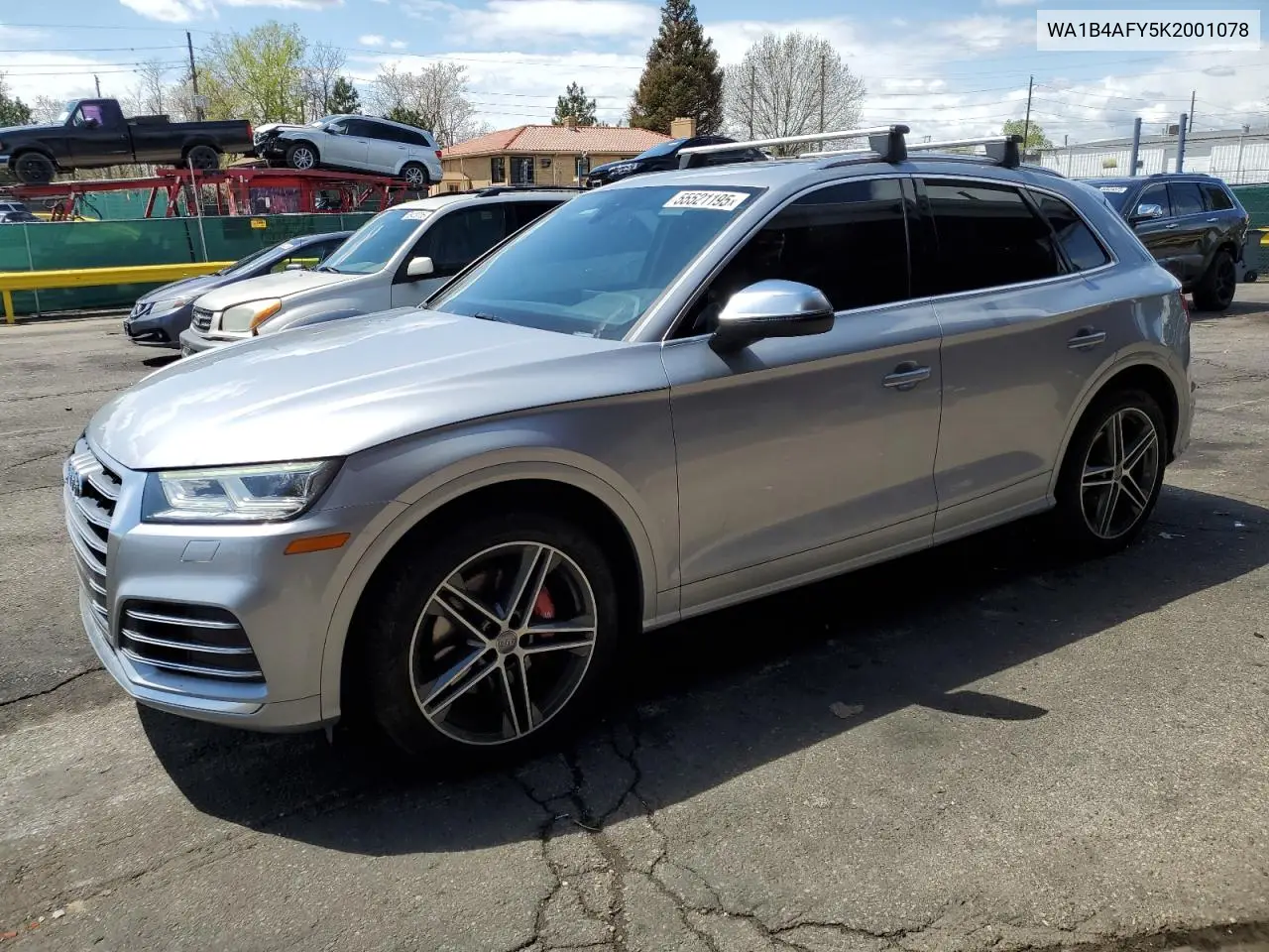 2019 Audi Sq5 Premium Plus VIN: WA1B4AFY5K2001078 Lot: 55521195