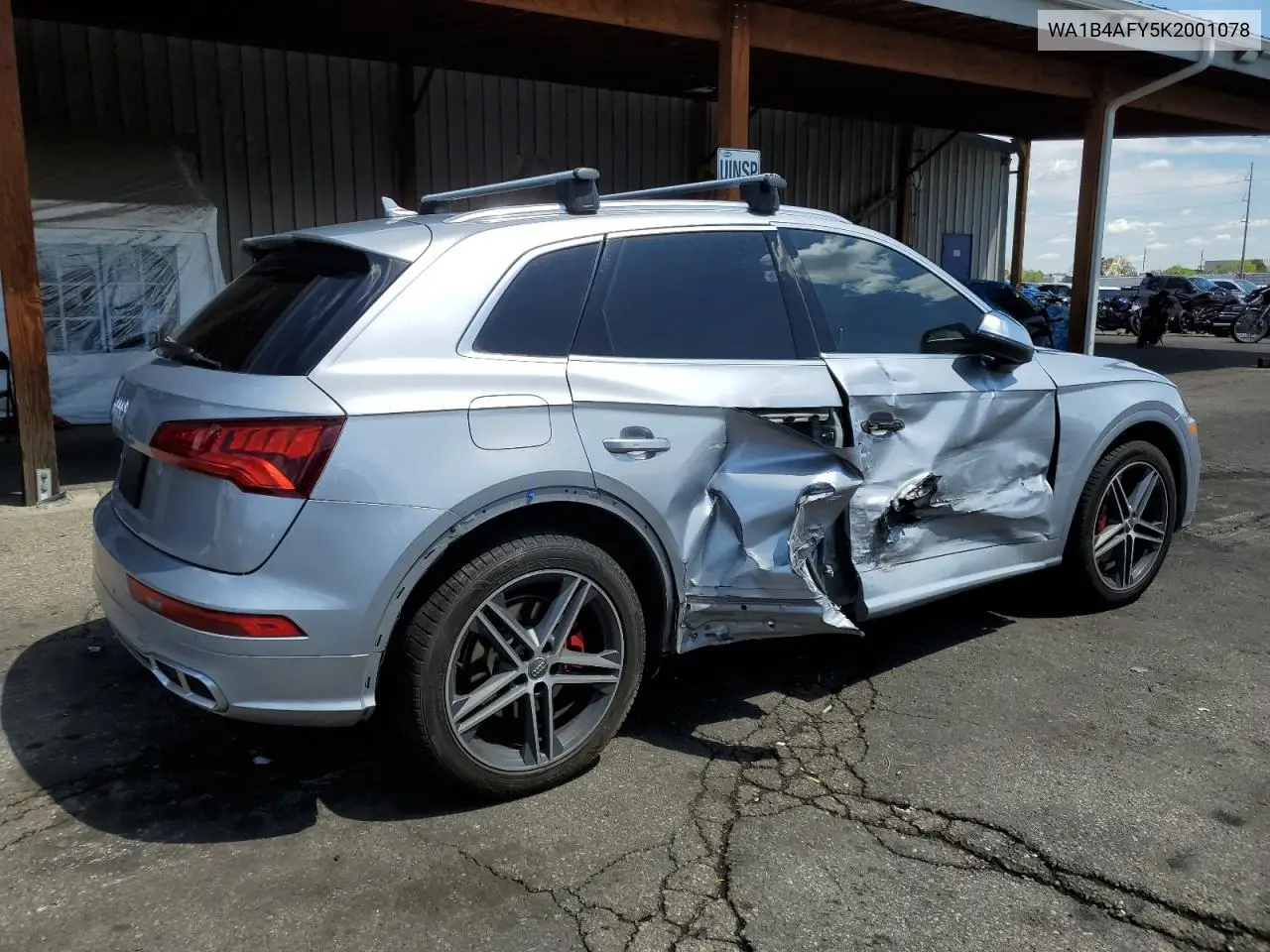 2019 Audi Sq5 Premium Plus VIN: WA1B4AFY5K2001078 Lot: 55521195