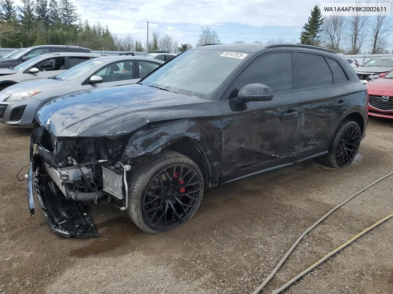 2019 Audi Sq5 Premium VIN: WA1A4AFY8K2002611 Lot: 55747525