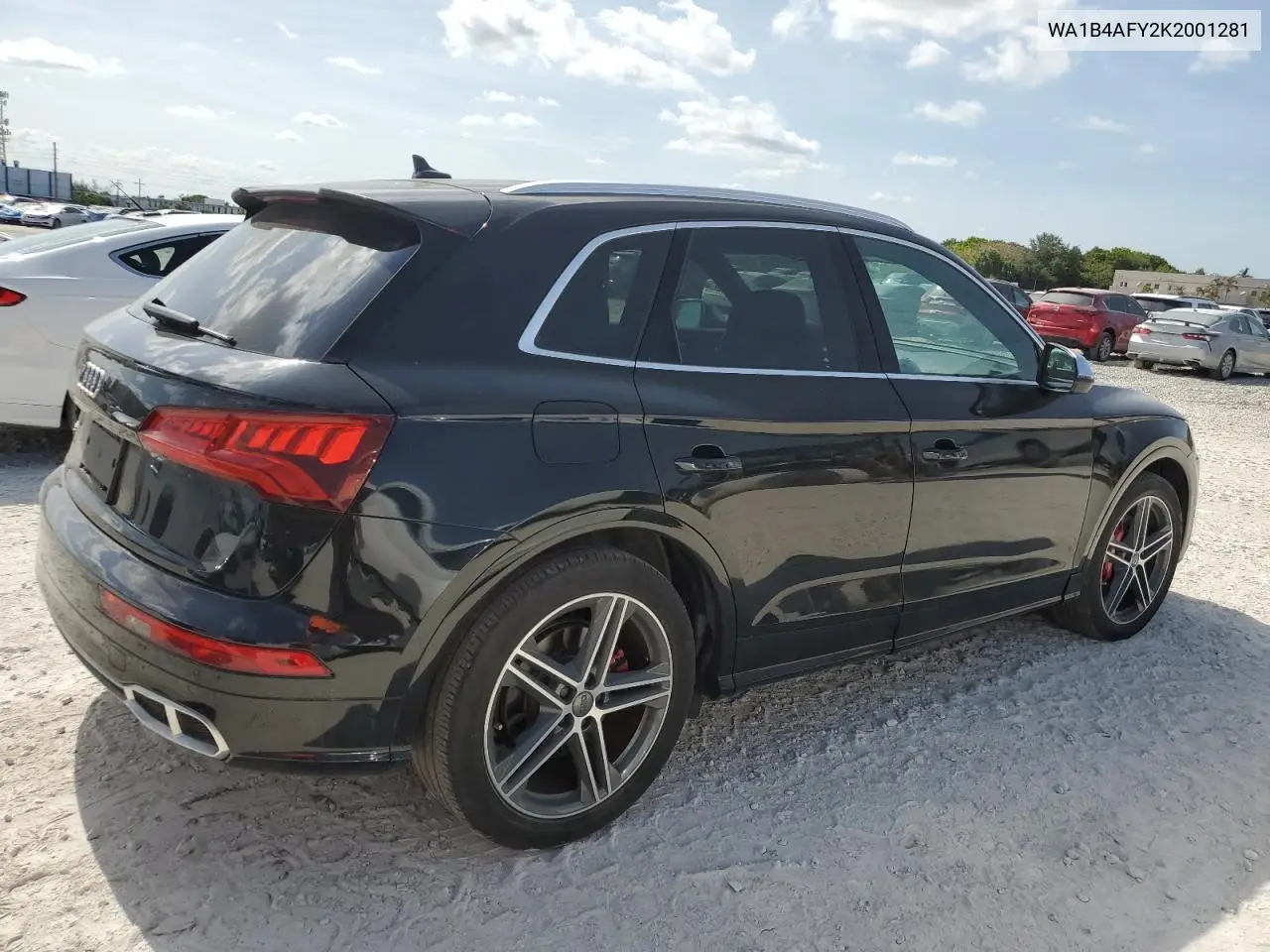 2019 Audi Sq5 Premium Plus VIN: WA1B4AFY2K2001281 Lot: 56483835