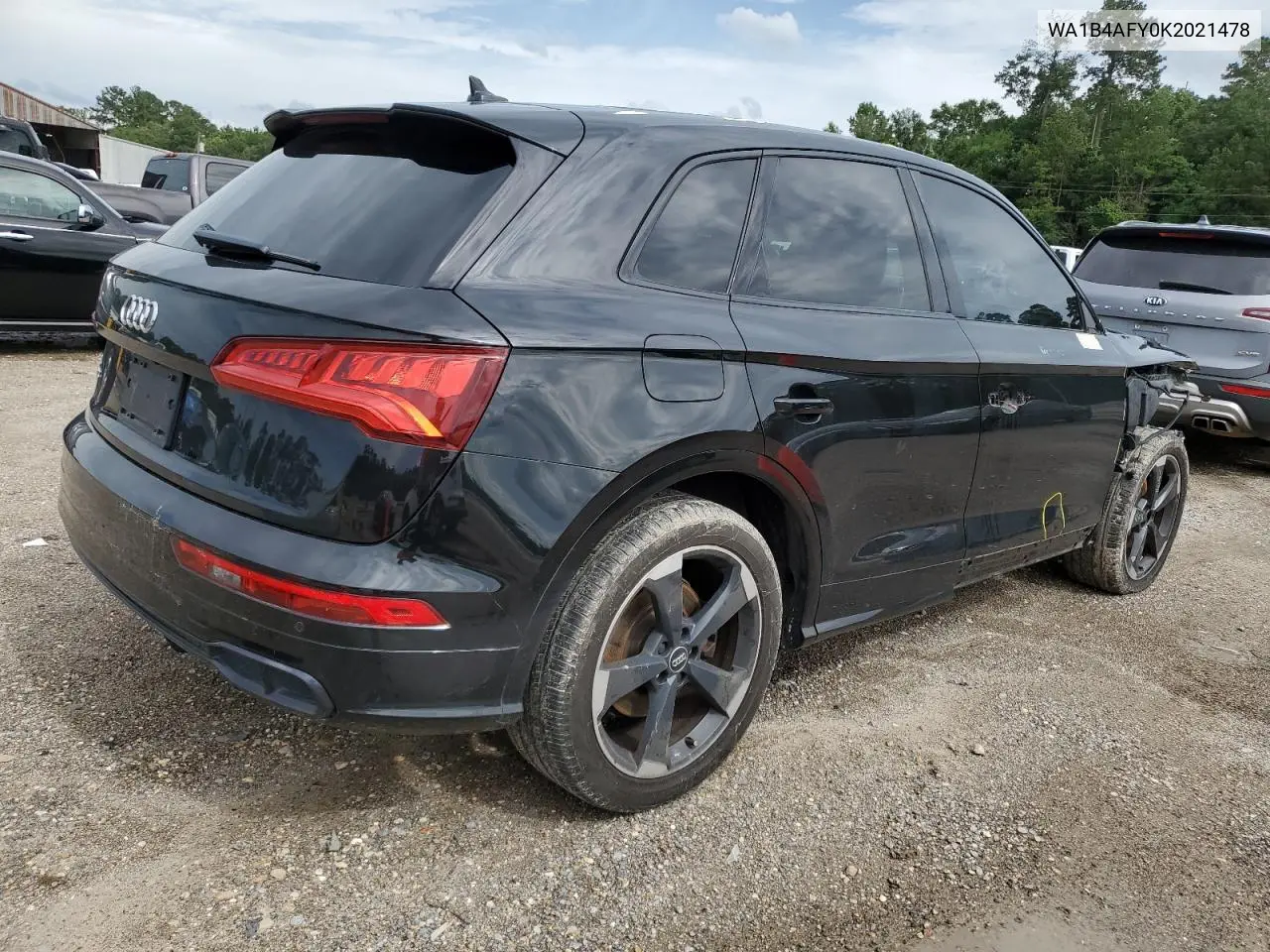 2019 Audi Sq5 Premium Plus VIN: WA1B4AFY0K2021478 Lot: 60957005