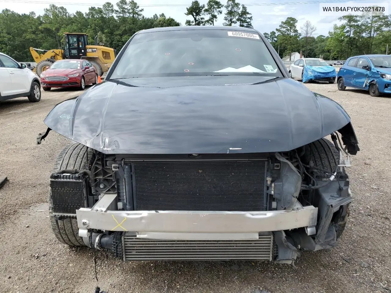 2019 Audi Sq5 Premium Plus VIN: WA1B4AFY0K2021478 Lot: 60957005