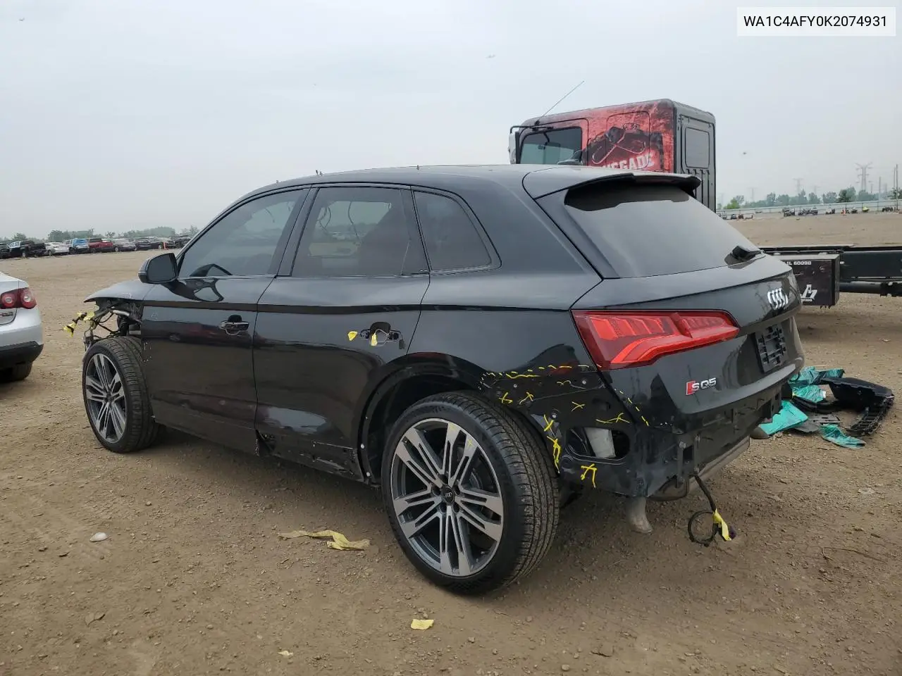 2019 Audi Sq5 Prestige VIN: WA1C4AFY0K2074931 Lot: 61061885