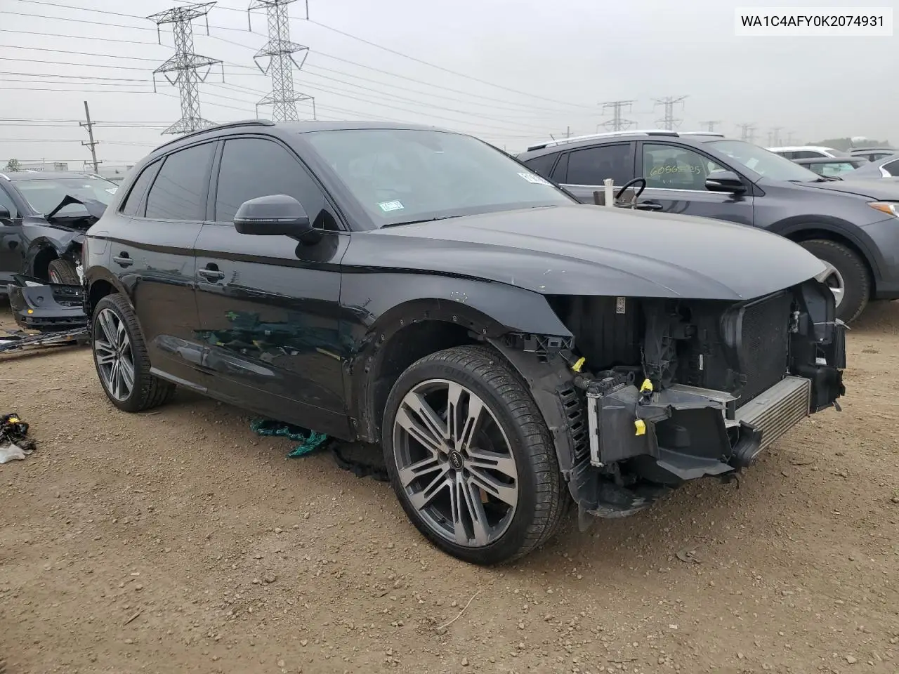 2019 Audi Sq5 Prestige VIN: WA1C4AFY0K2074931 Lot: 61061885