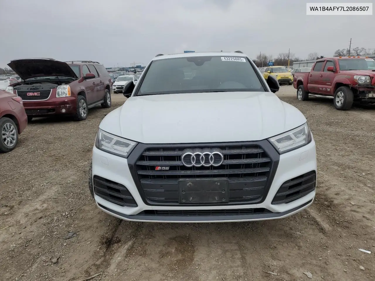 2020 Audi Sq5 Premium Plus VIN: WA1B4AFY7L2086507 Lot: 43225885
