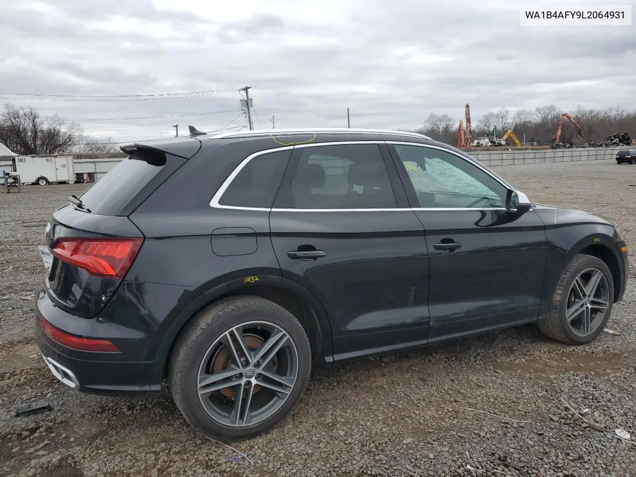 2020 Audi Sq5 Premium Plus VIN: WA1B4AFY9L2064931 Lot: 47638255