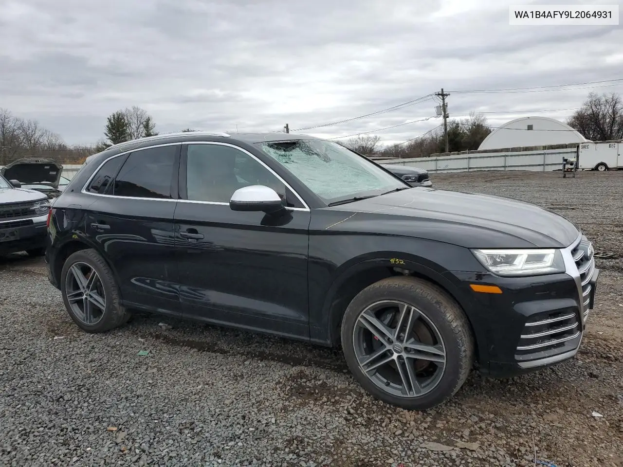 2020 Audi Sq5 Premium Plus VIN: WA1B4AFY9L2064931 Lot: 47638255