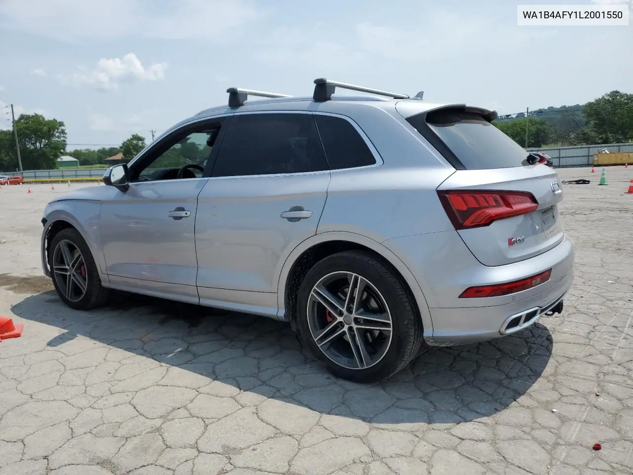 2020 Audi Sq5 Premium Plus VIN: WA1B4AFY1L2001550 Lot: 60164245