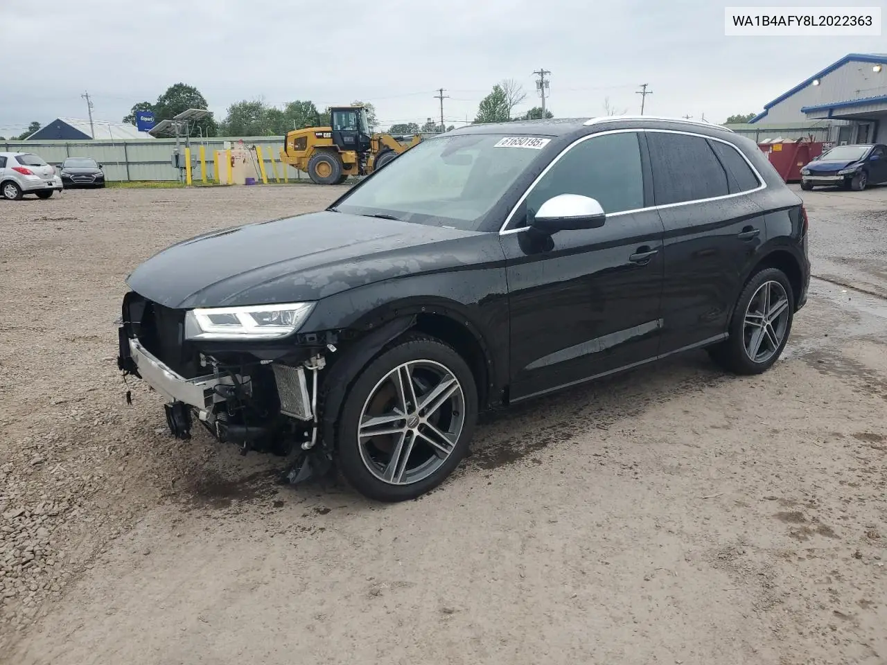 2020 Audi Sq5 Premium Plus VIN: WA1B4AFY8L2022363 Lot: 61650195