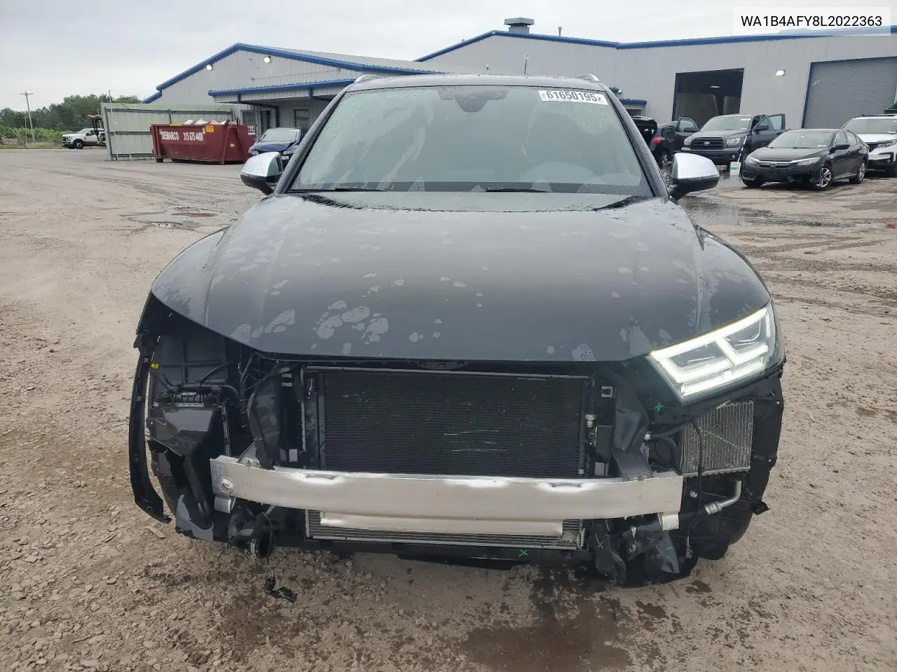 2020 Audi Sq5 Premium Plus VIN: WA1B4AFY8L2022363 Lot: 61650195