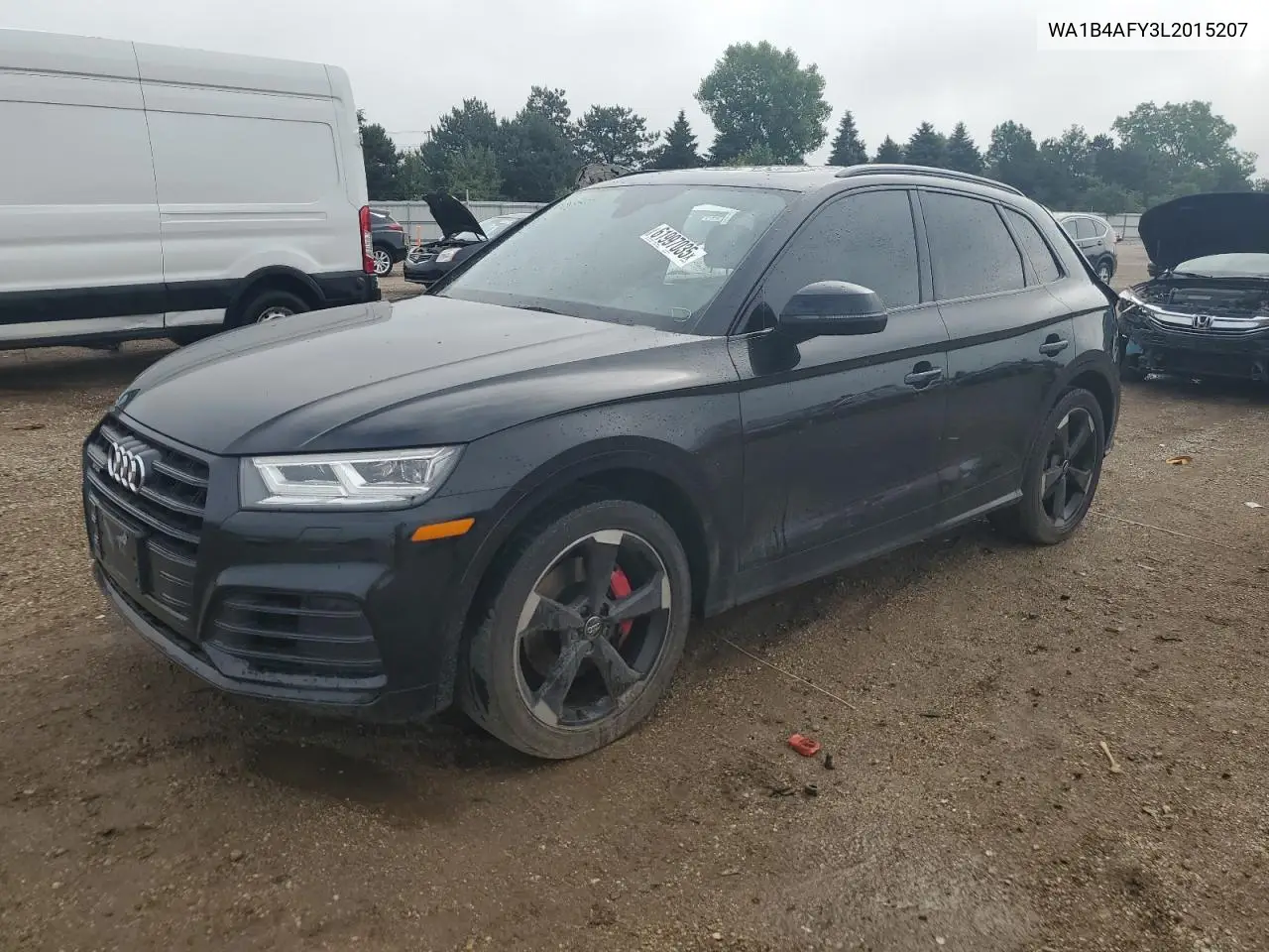 2020 Audi Sq5 Premium Plus VIN: WA1B4AFY3L2015207 Lot: 61997035