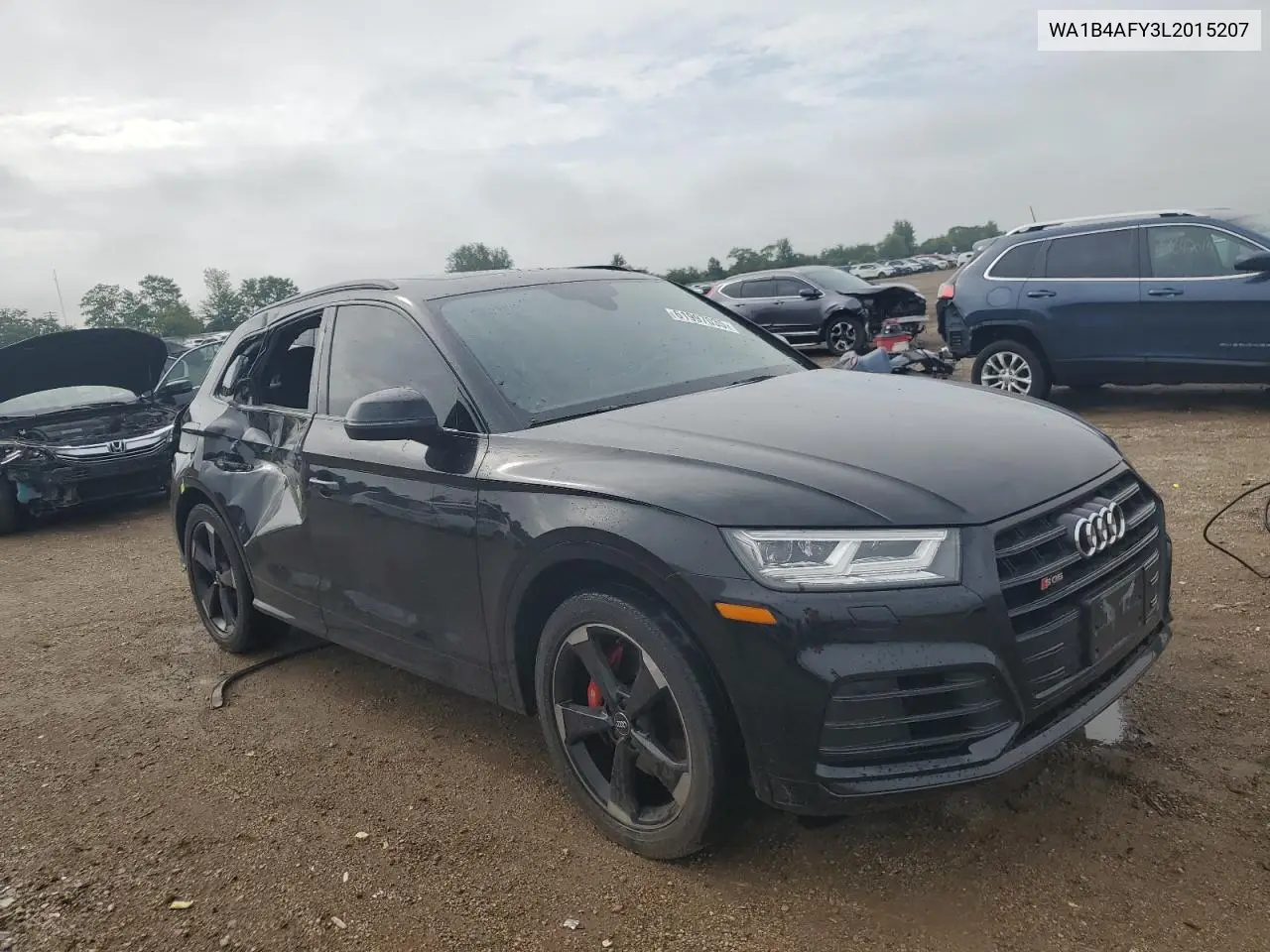 2020 Audi Sq5 Premium Plus VIN: WA1B4AFY3L2015207 Lot: 61997035