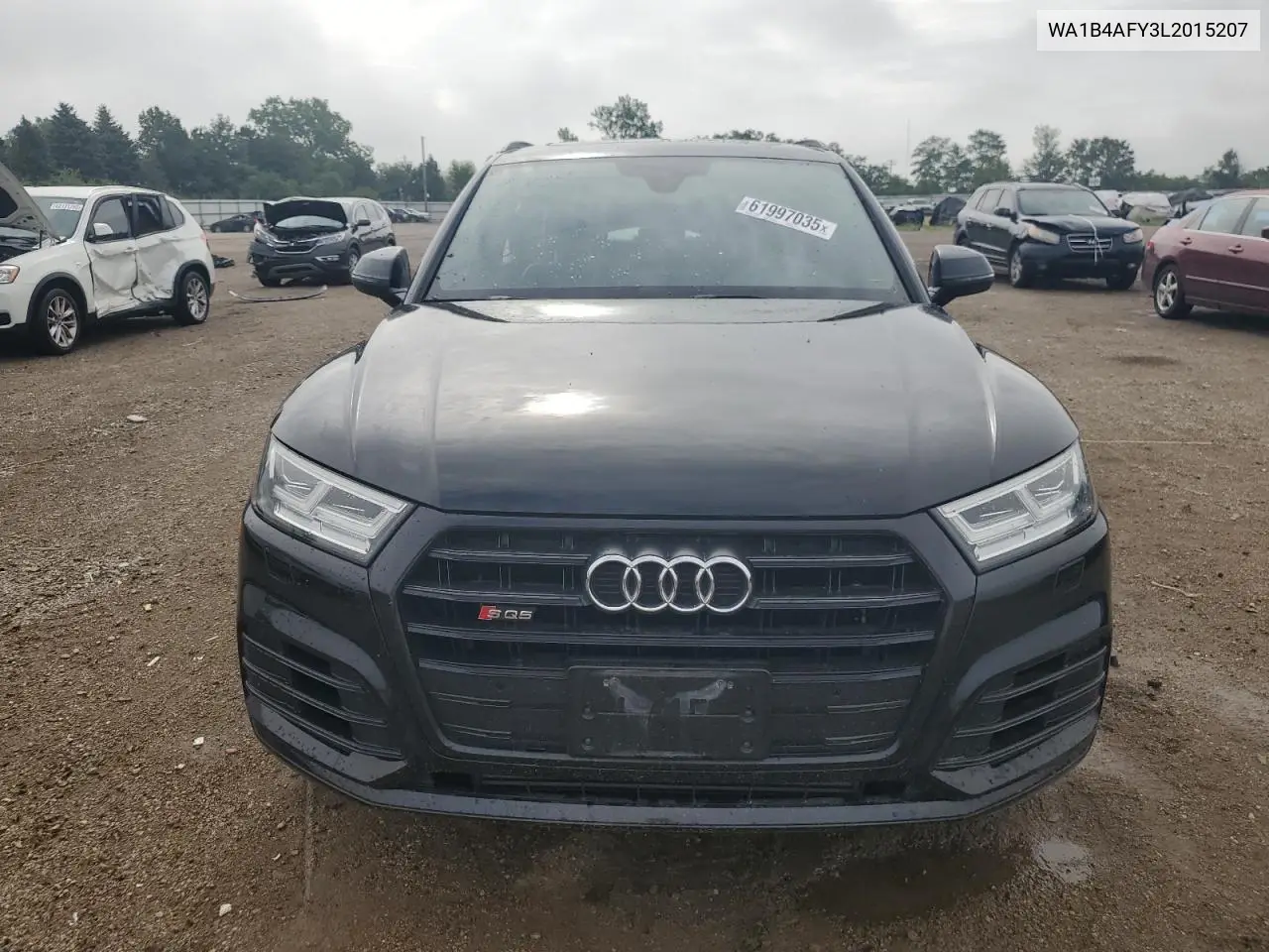 2020 Audi Sq5 Premium Plus VIN: WA1B4AFY3L2015207 Lot: 61997035