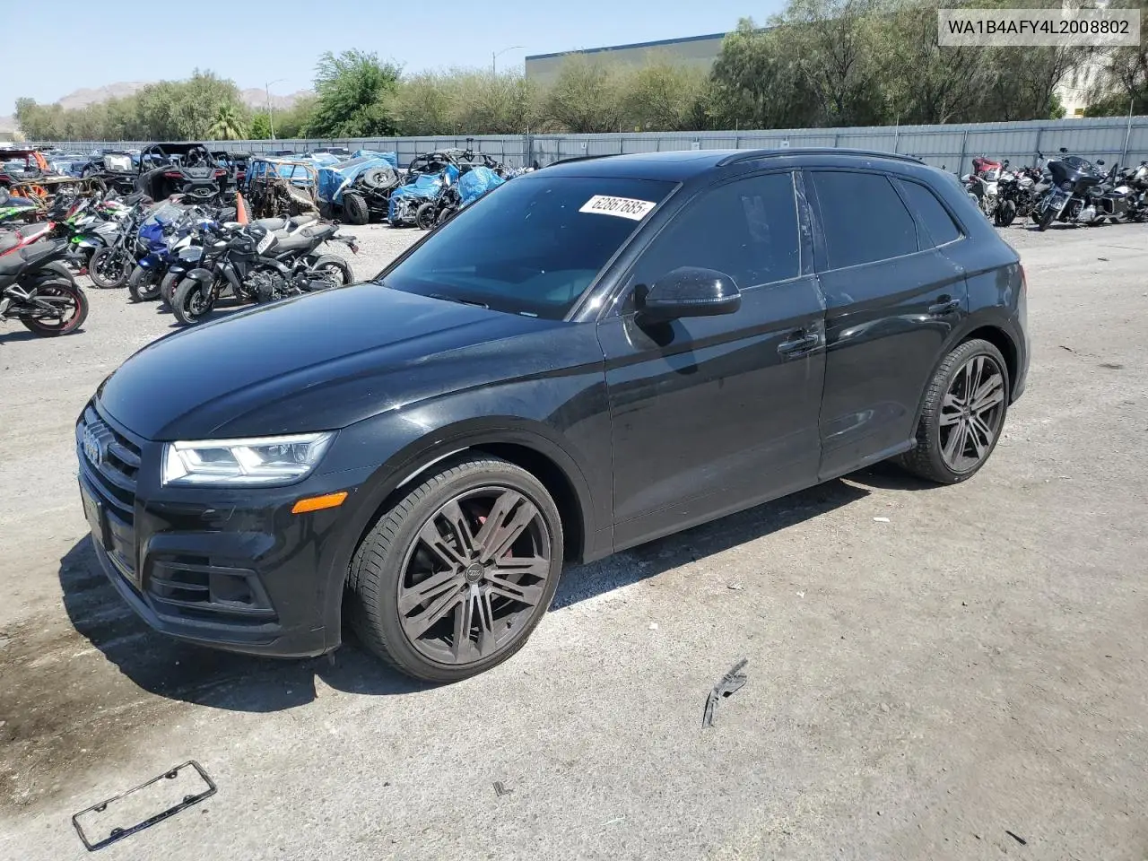 2020 Audi Sq5 Premium Plus VIN: WA1B4AFY4L2008802 Lot: 62867685