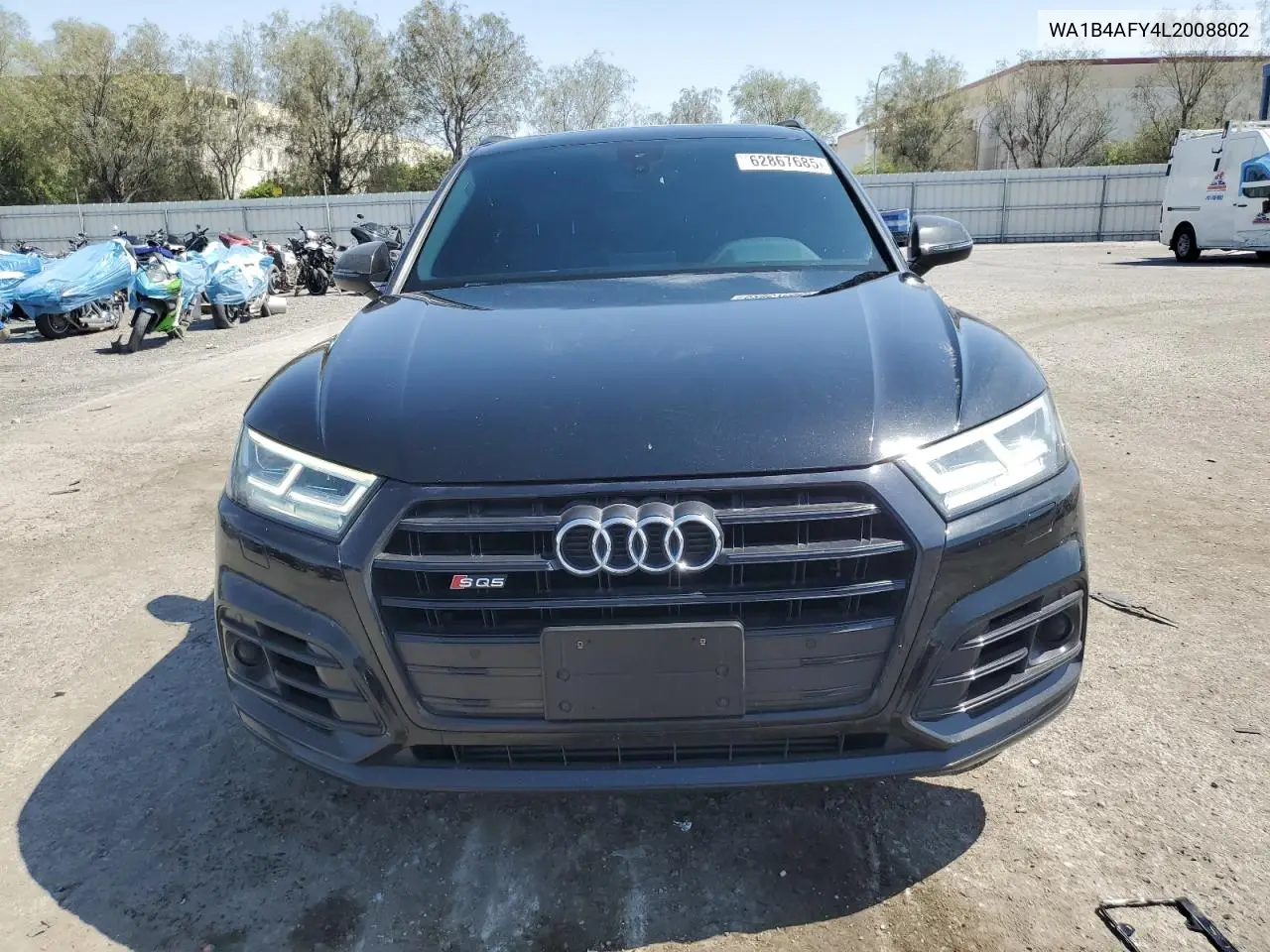 2020 Audi Sq5 Premium Plus VIN: WA1B4AFY4L2008802 Lot: 62867685