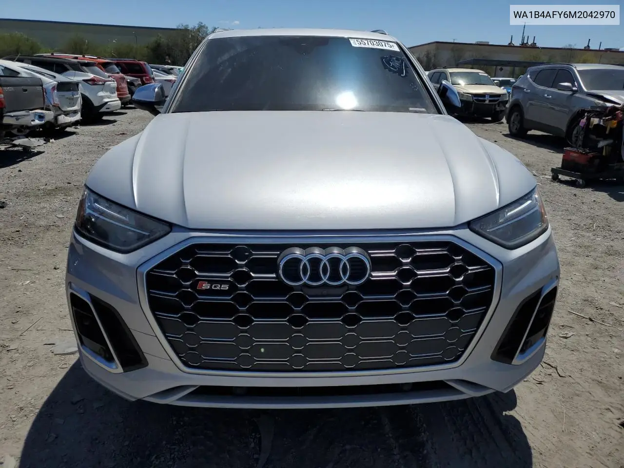 2021 Audi Sq5 Premium Plus VIN: WA1B4AFY6M2042970 Lot: 55703075