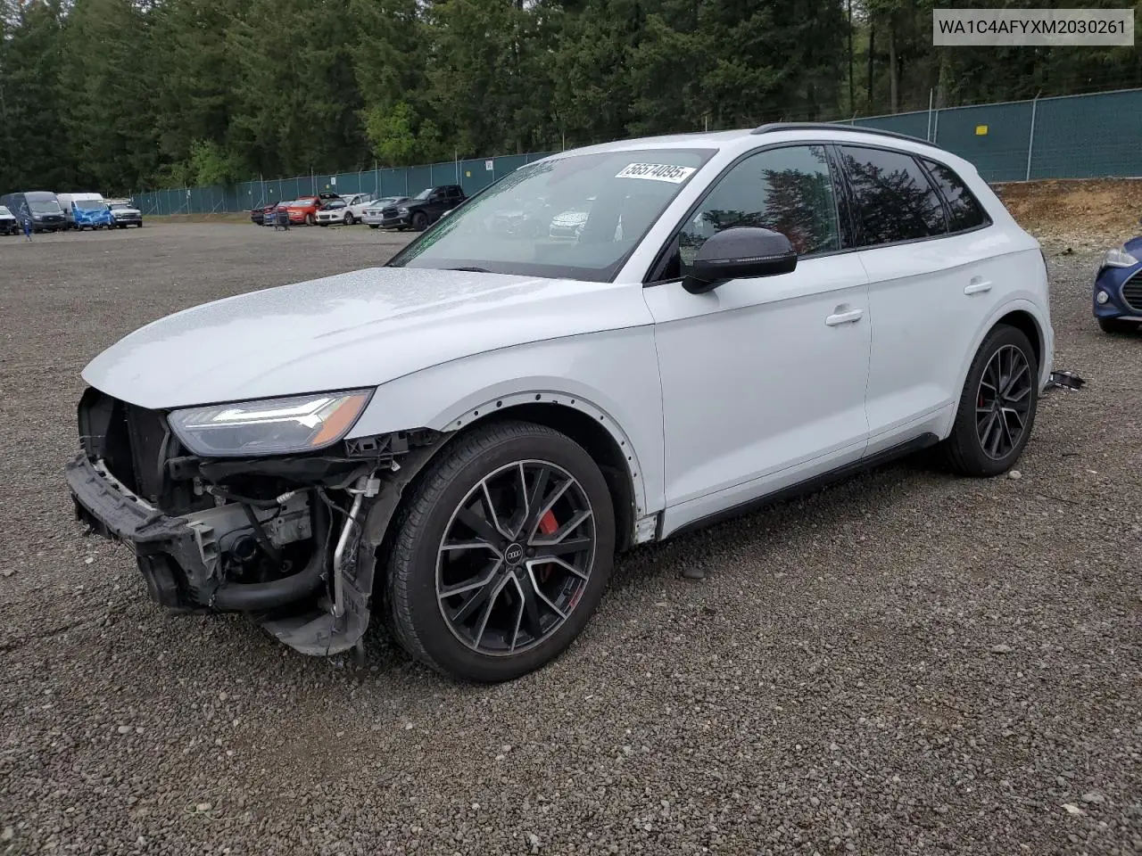 2021 Audi Sq5 Prestige VIN: WA1C4AFYXM2030261 Lot: 56574095
