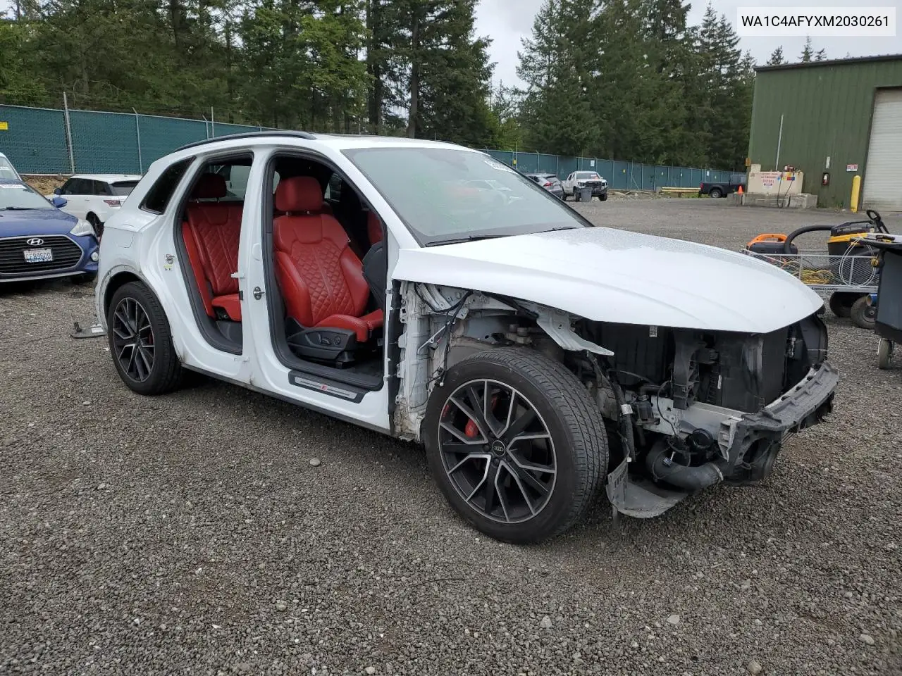 2021 Audi Sq5 Prestige VIN: WA1C4AFYXM2030261 Lot: 56574095