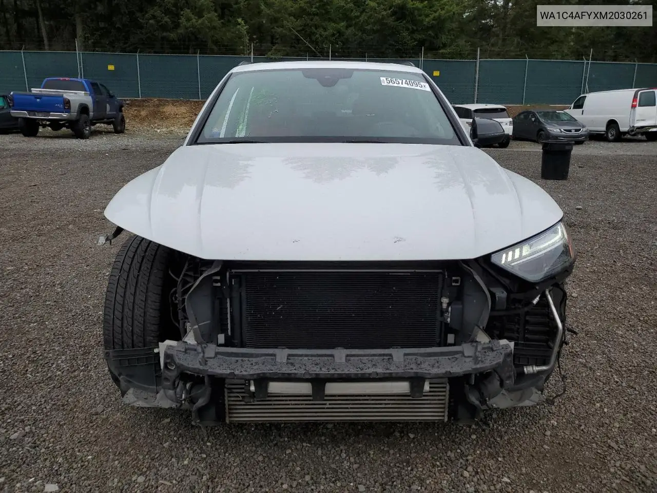 2021 Audi Sq5 Prestige VIN: WA1C4AFYXM2030261 Lot: 56574095