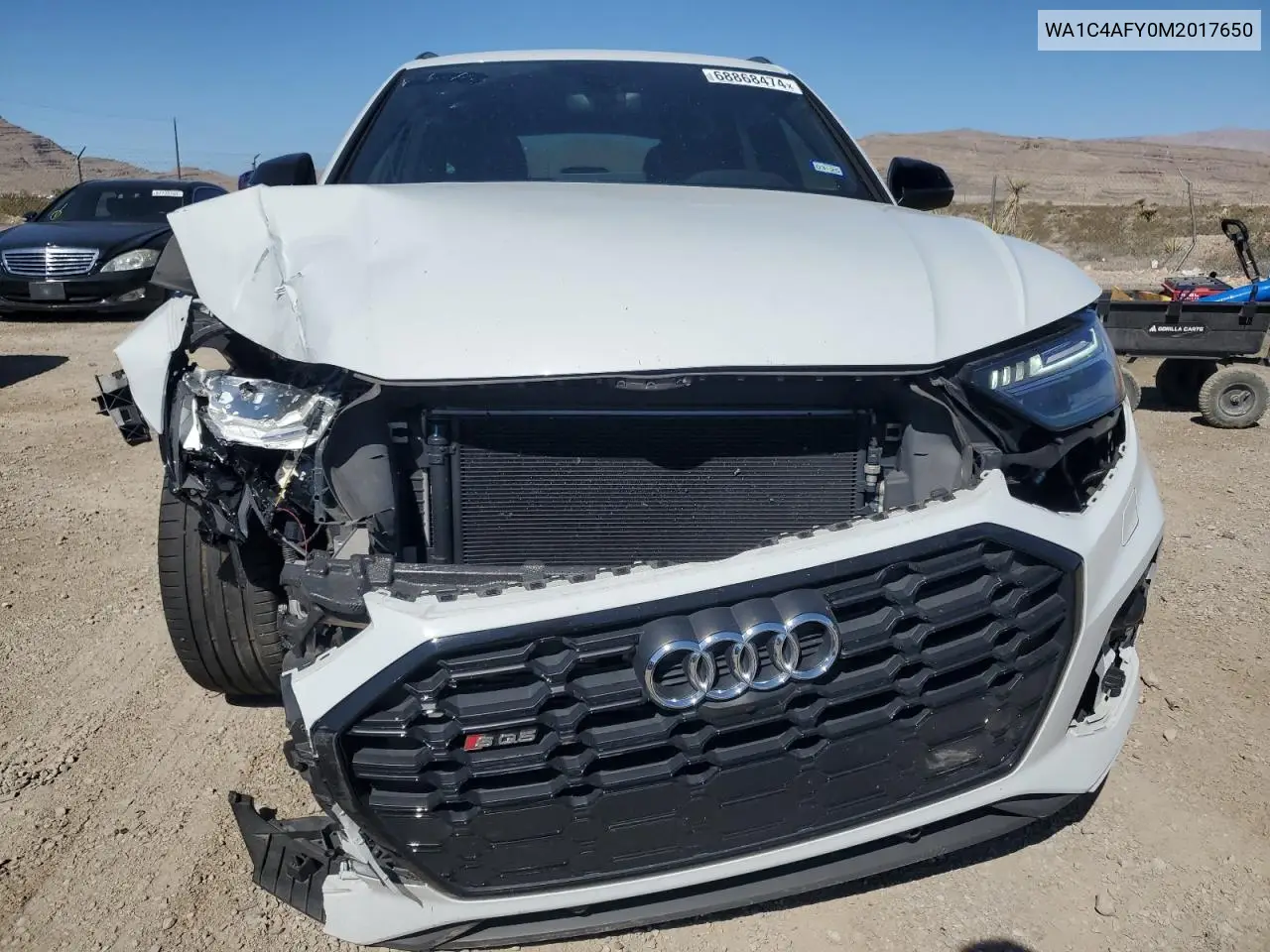 2021 Audi Sq5 Prestige VIN: WA1C4AFY0M2017650 Lot: 61756115