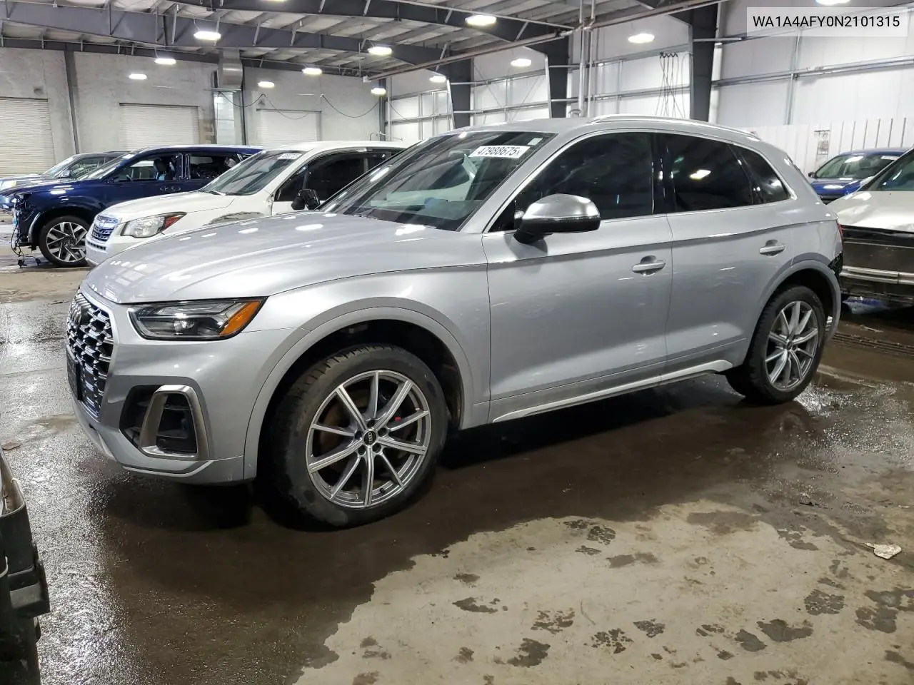 2022 Audi Sq5 Premium VIN: WA1A4AFY0N2101315 Lot: 47988675