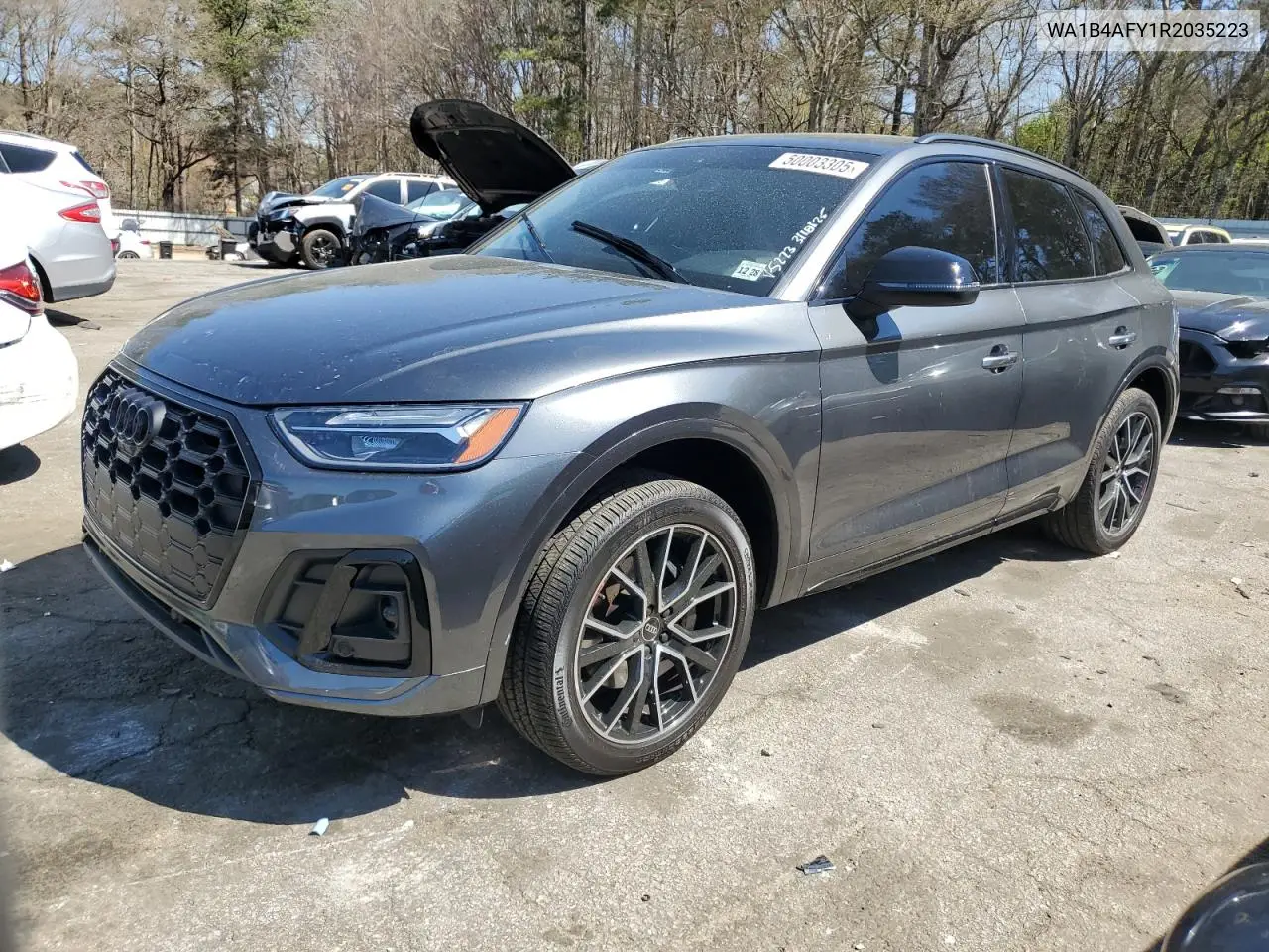2024 Audi Sq5 Premium Plus VIN: WA1B4AFY1R2035223 Lot: 50003305