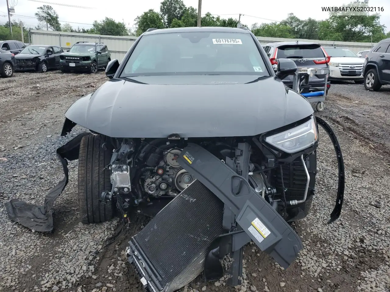 2025 Audi Sq5 Premium Plus VIN: WA1B4AFYXS2032116 Lot: 60176795