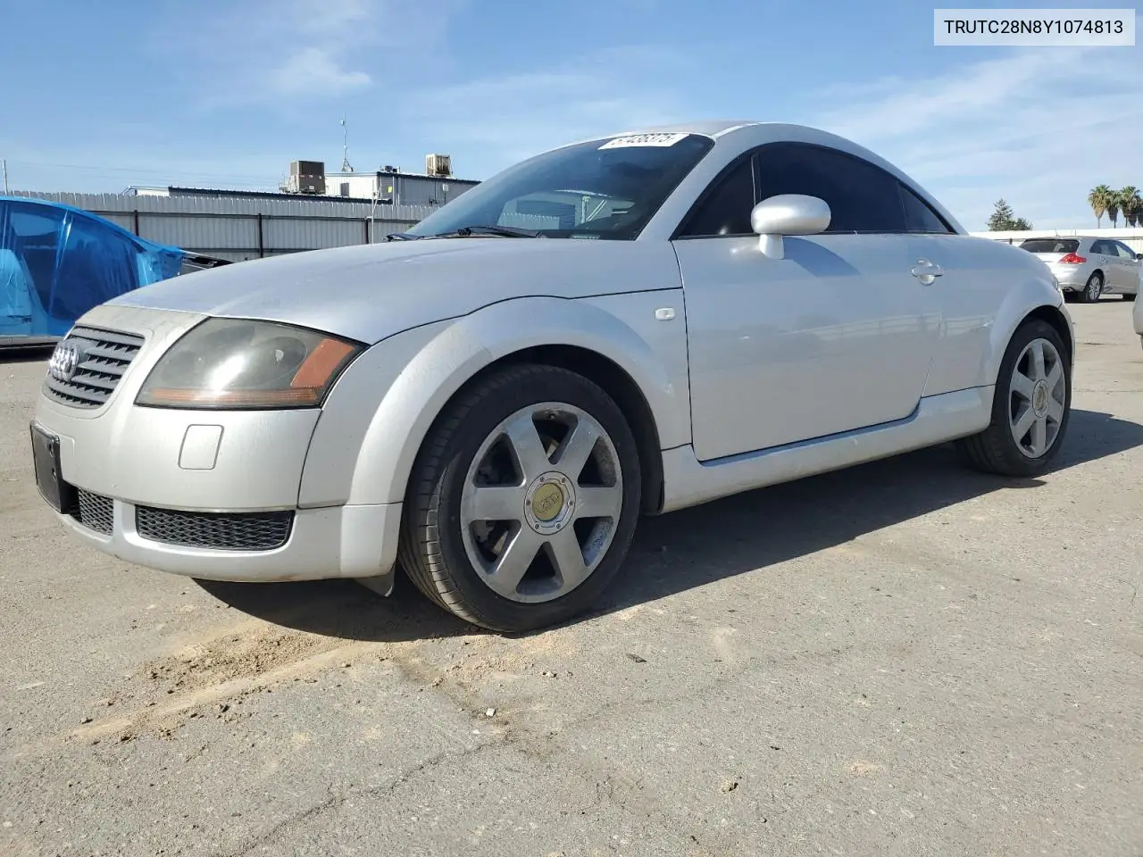 2000 Audi Tt VIN: TRUTC28N8Y1074813 Lot: 57436375