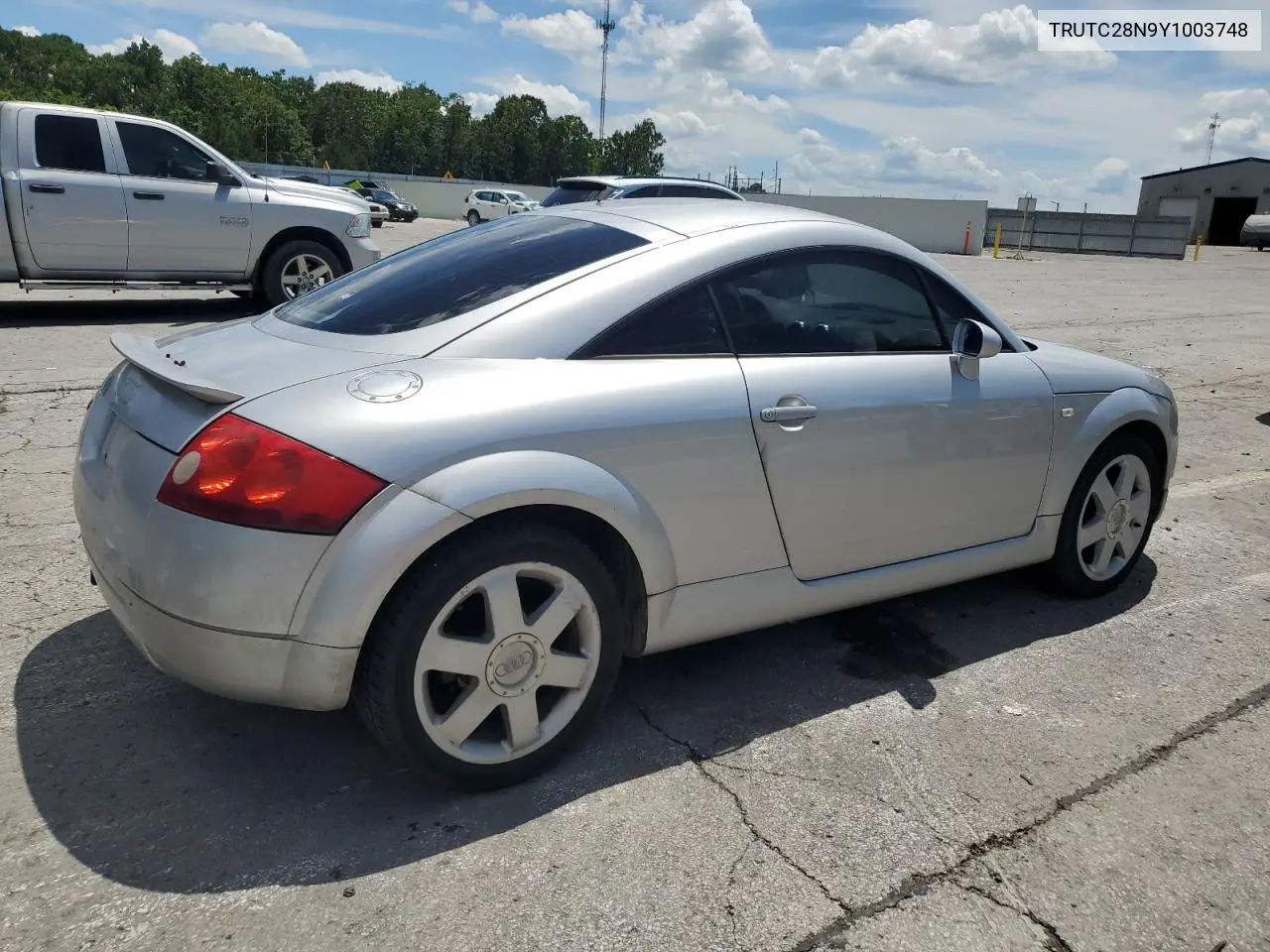 2000 Audi Tt VIN: TRUTC28N9Y1003748 Lot: 63006335