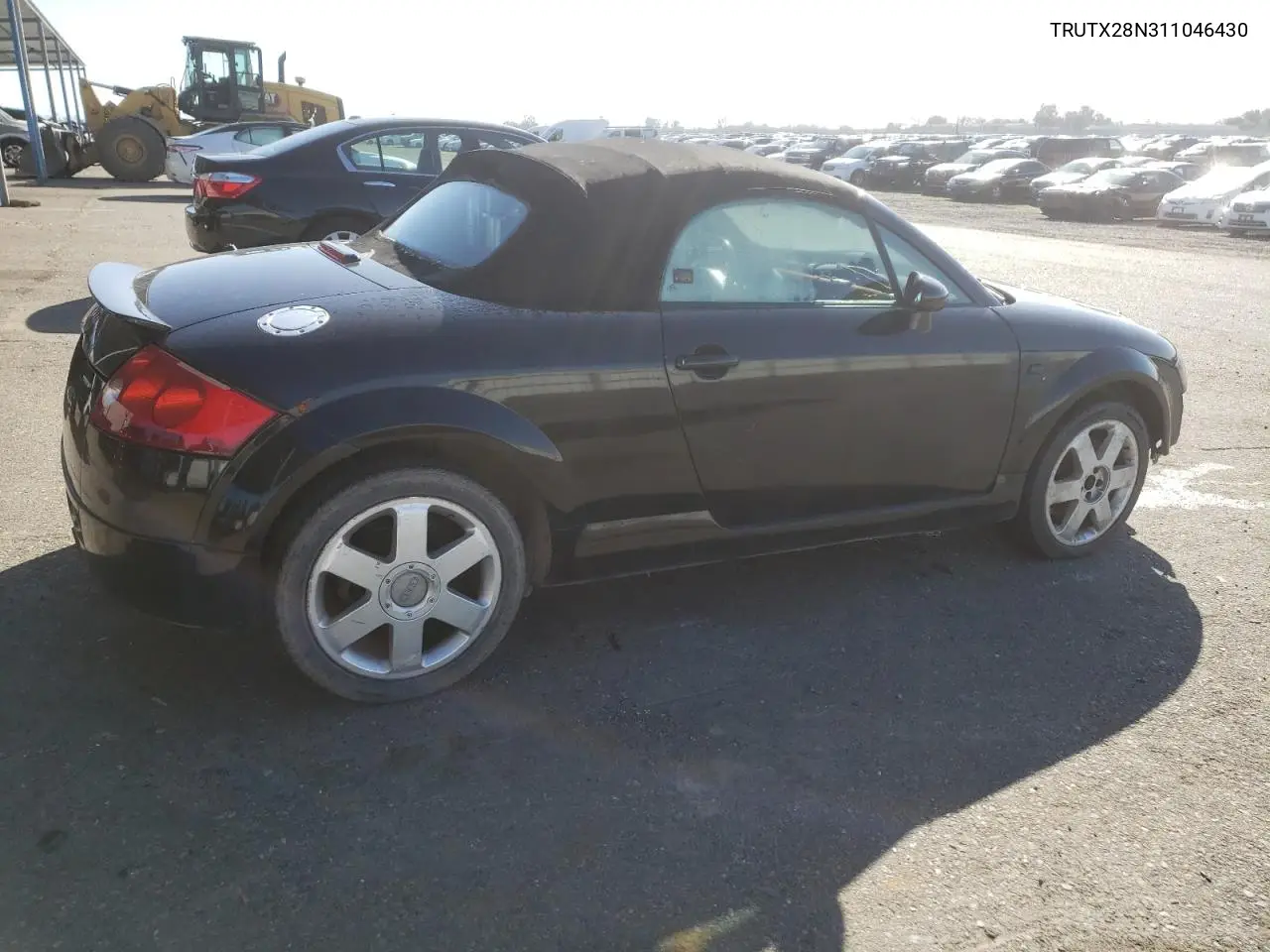2001 Audi Tt VIN: TRUTX28N311046430 Lot: 46886765