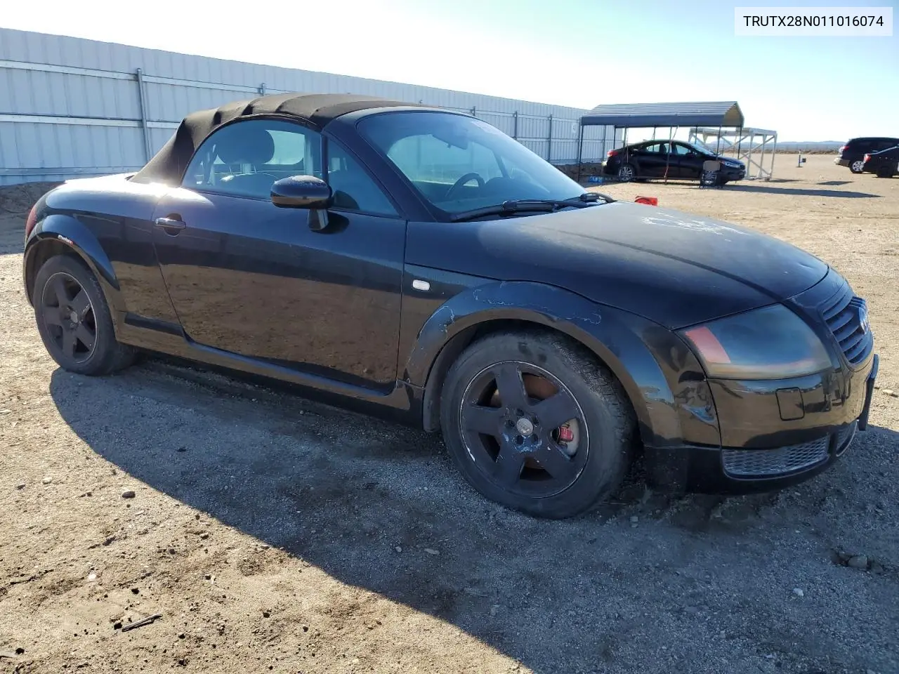 2001 Audi Tt VIN: TRUTX28N011016074 Lot: 49478605