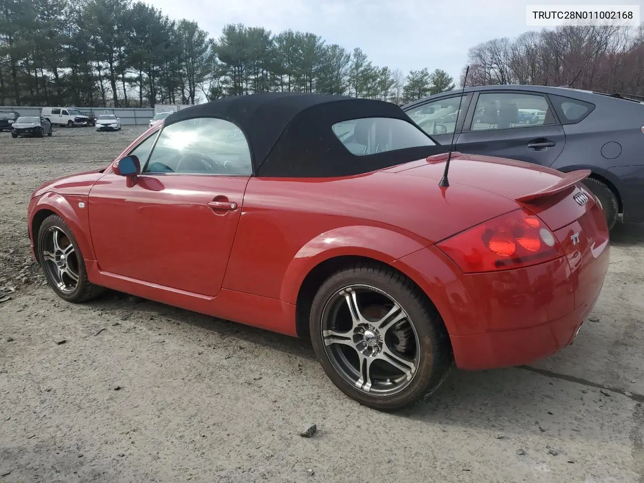2001 Audi Tt VIN: TRUTC28N011002168 Lot: 50413085