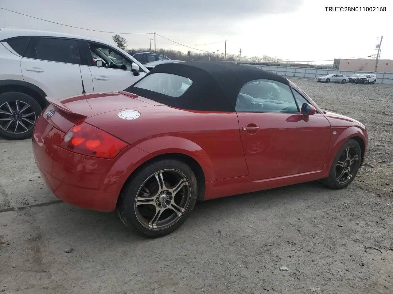 2001 Audi Tt VIN: TRUTC28N011002168 Lot: 50413085