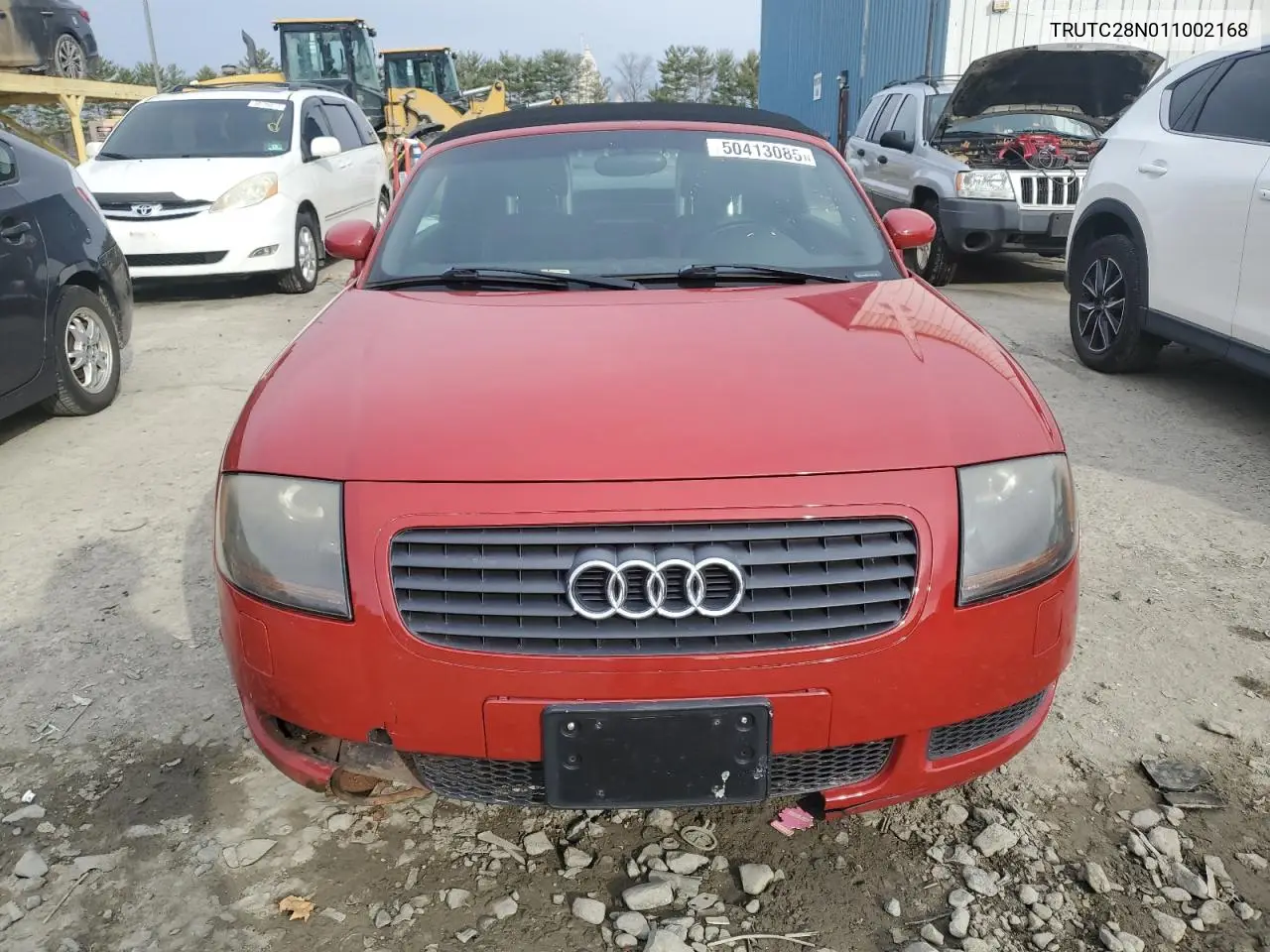 2001 Audi Tt VIN: TRUTC28N011002168 Lot: 50413085