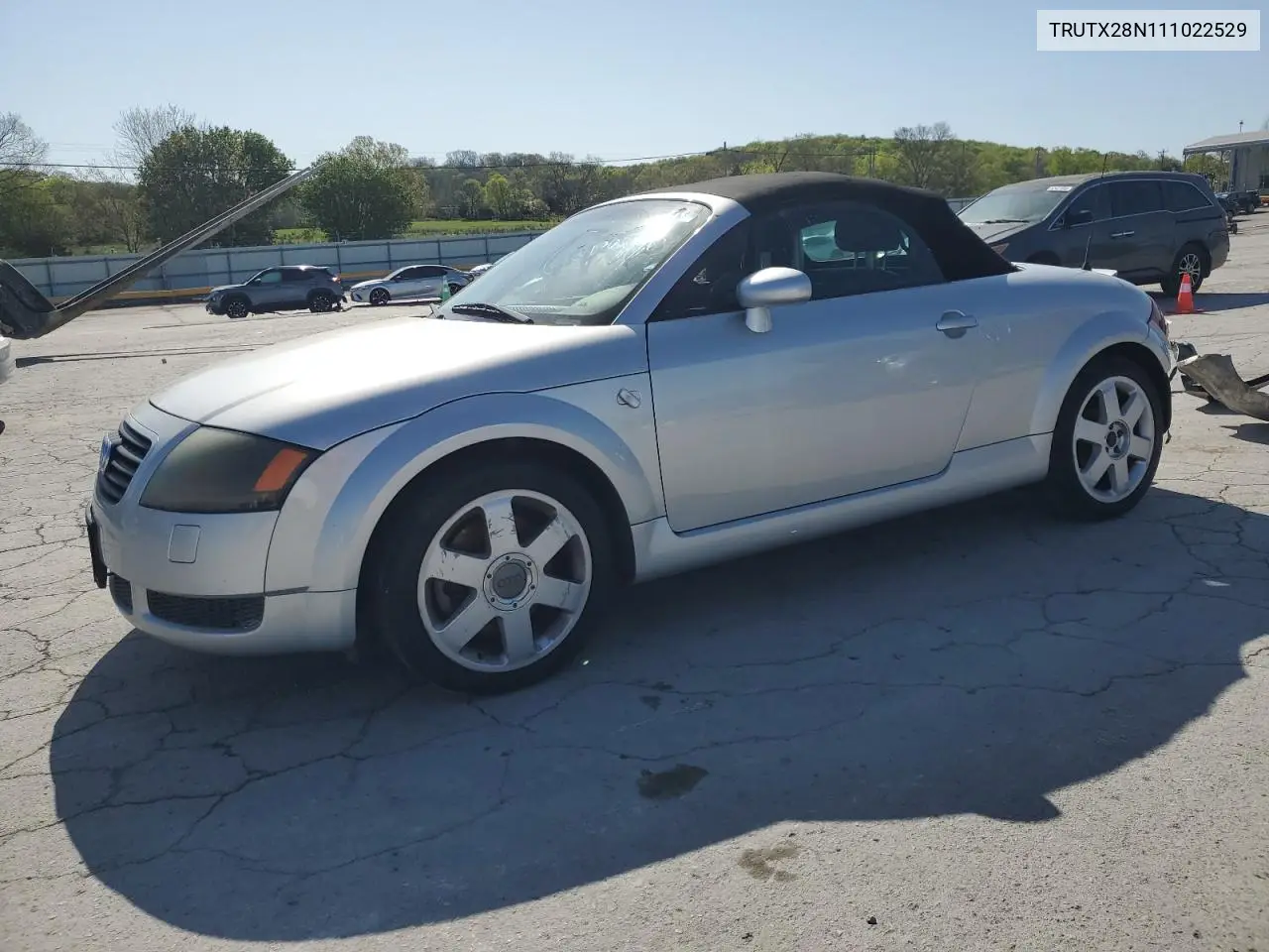 2001 Audi Tt VIN: TRUTX28N111022529 Lot: 52443535