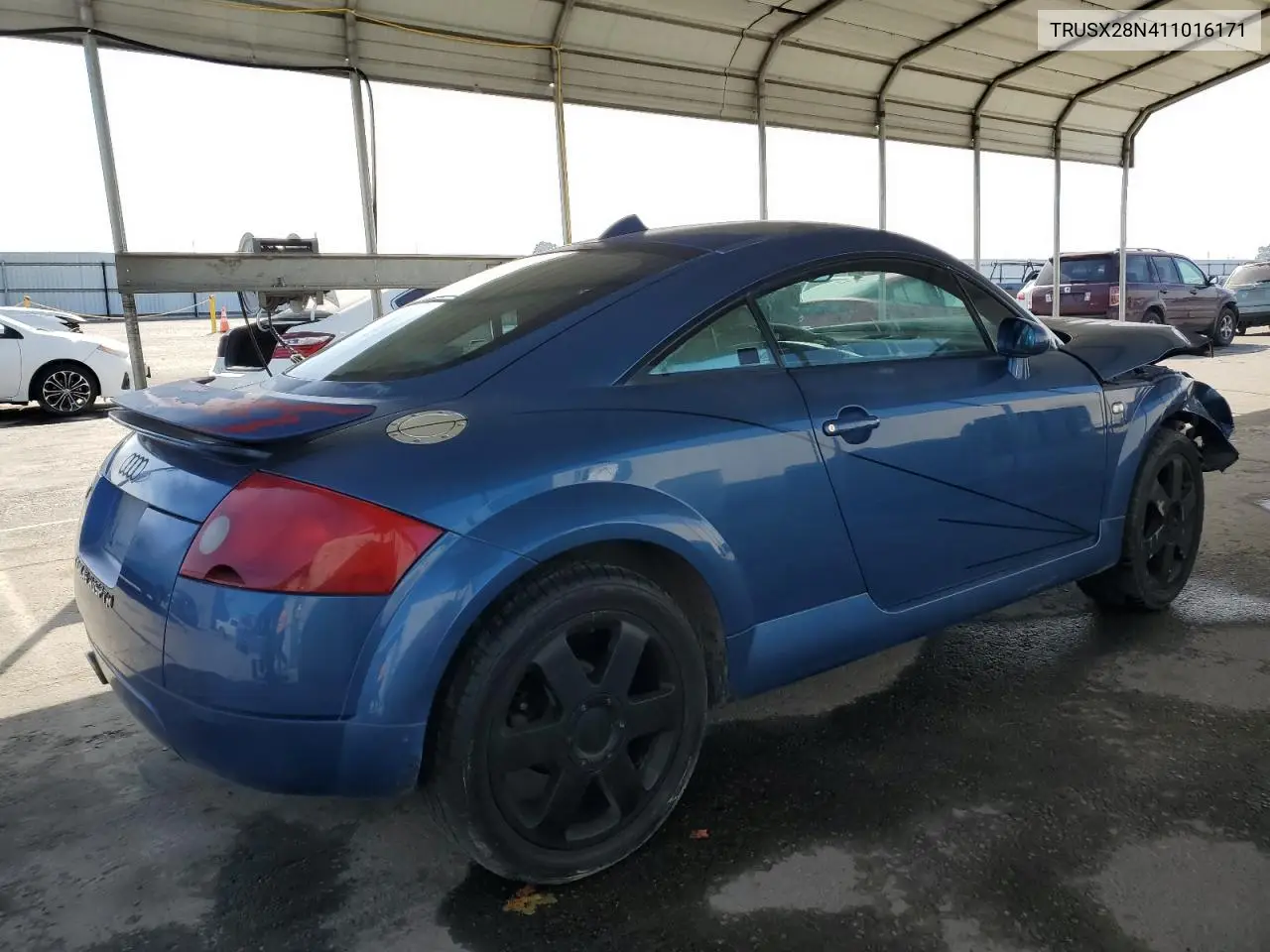 2001 Audi Tt VIN: TRUSX28N411016171 Lot: 52629555