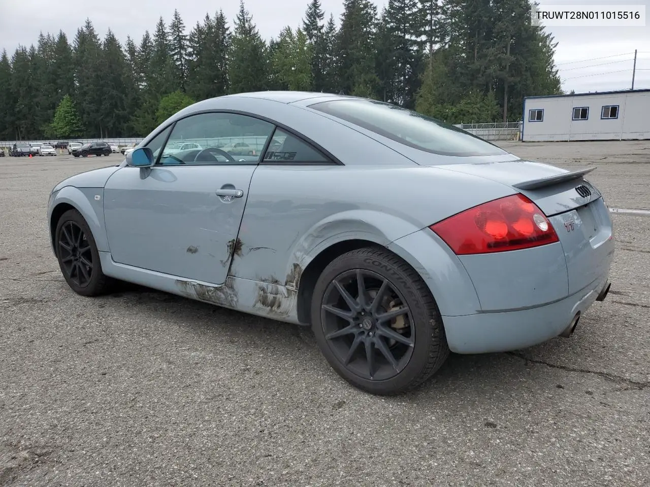 2001 Audi Tt Quattro VIN: TRUWT28N011015516 Lot: 54121535