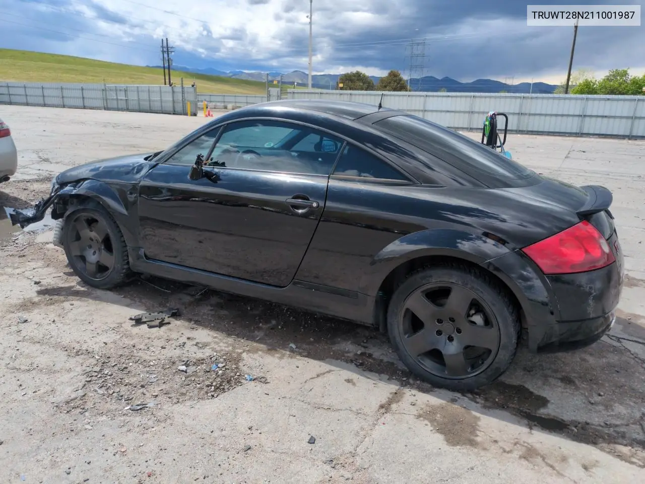 2001 Audi Tt Quattro VIN: TRUWT28N211001987 Lot: 55339805