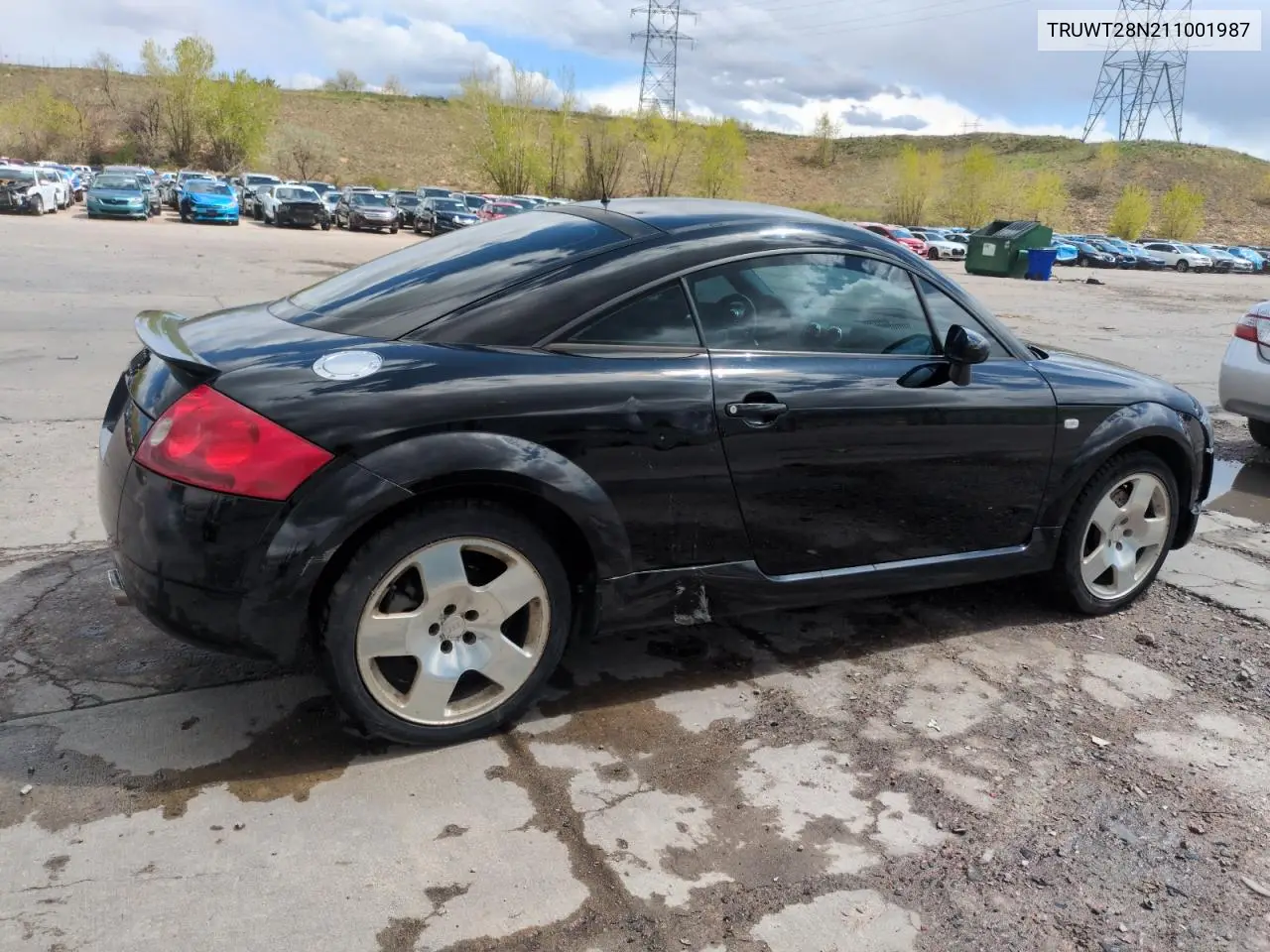2001 Audi Tt Quattro VIN: TRUWT28N211001987 Lot: 55339805