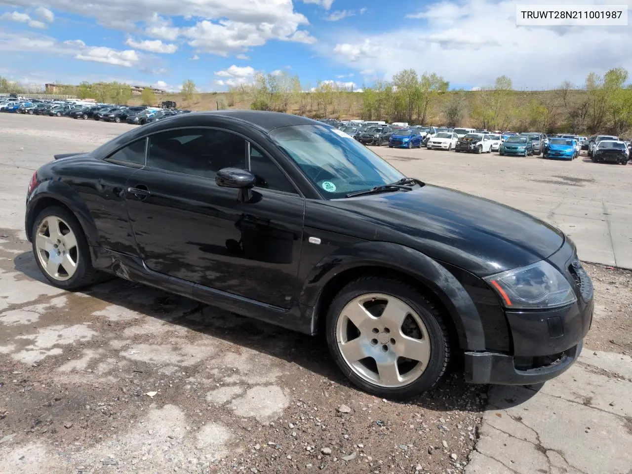 2001 Audi Tt Quattro VIN: TRUWT28N211001987 Lot: 55339805
