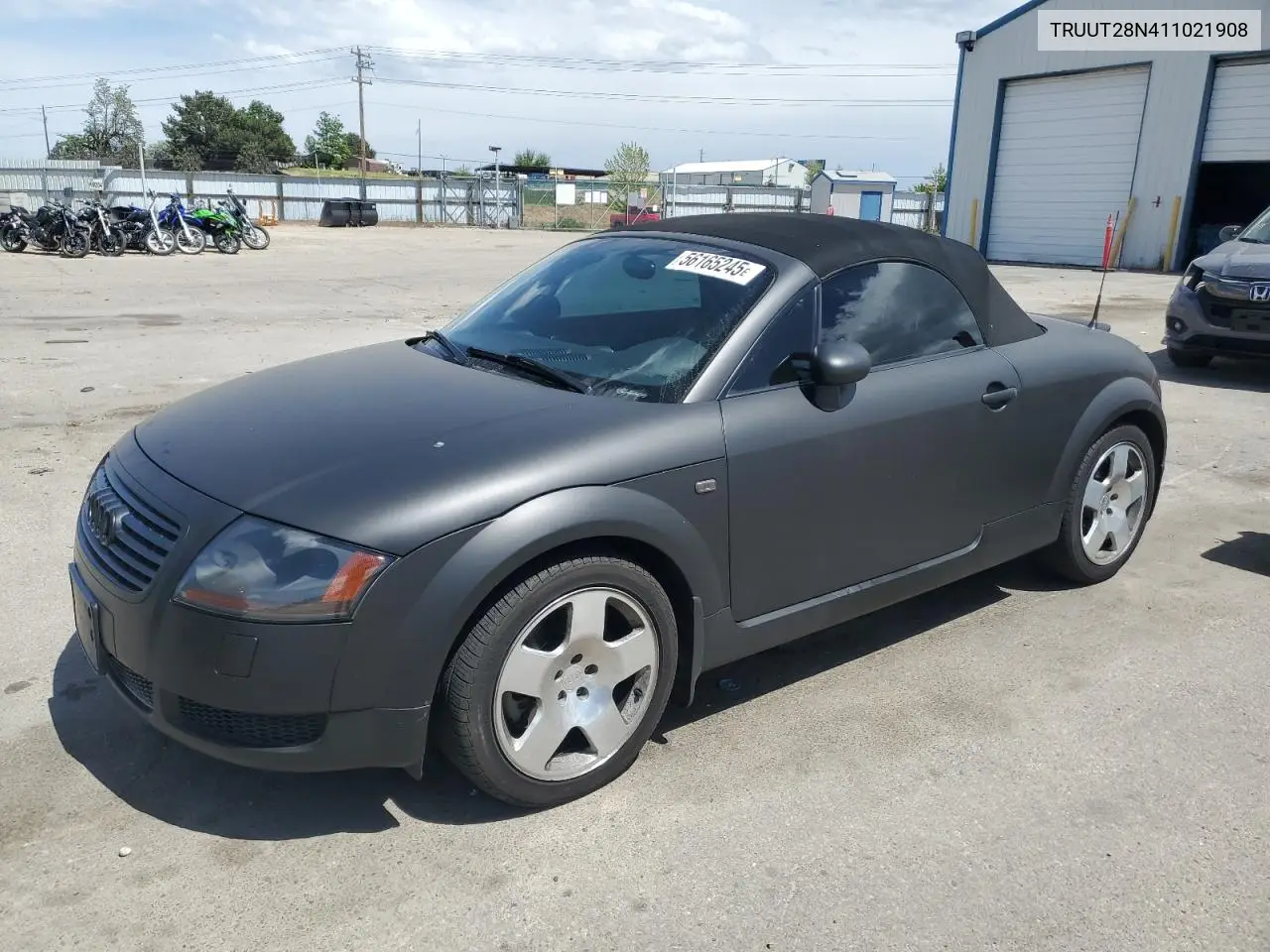 2001 Audi Tt Quattro VIN: TRUUT28N411021908 Lot: 56165245