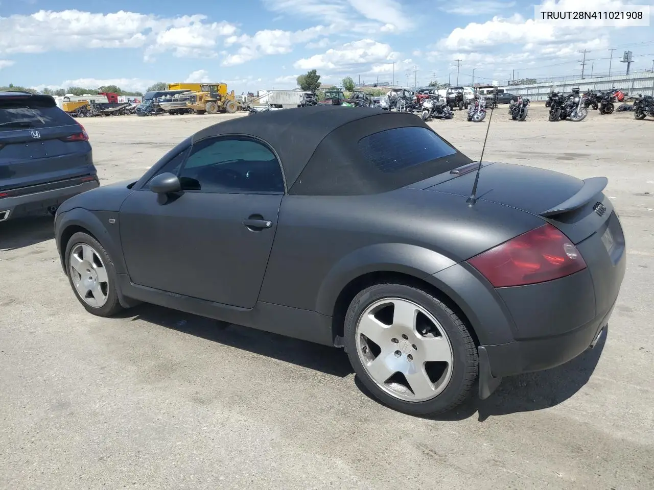 2001 Audi Tt Quattro VIN: TRUUT28N411021908 Lot: 56165245