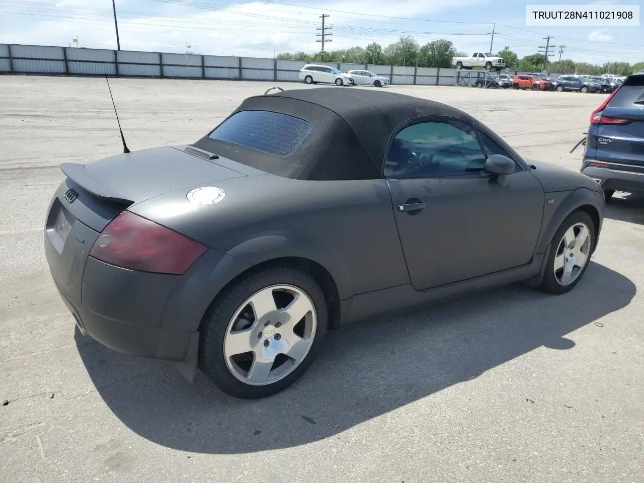 2001 Audi Tt Quattro VIN: TRUUT28N411021908 Lot: 56165245