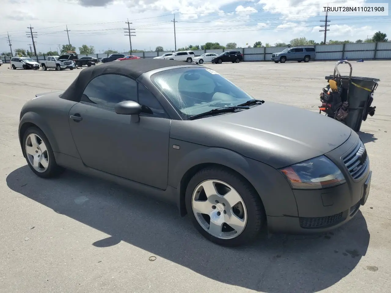 2001 Audi Tt Quattro VIN: TRUUT28N411021908 Lot: 56165245
