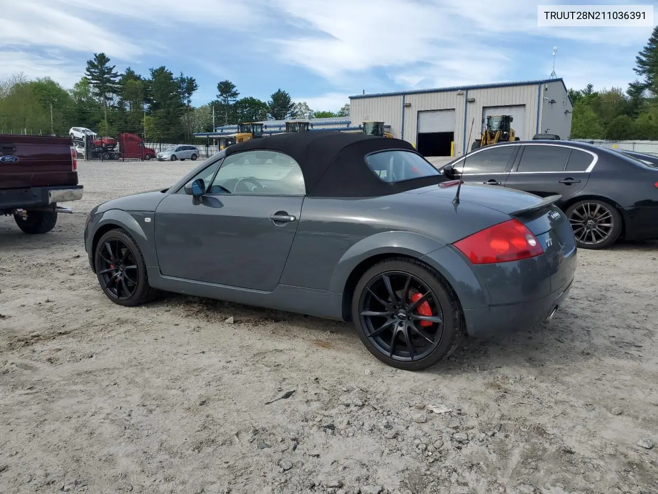 2001 Audi Tt Quattro VIN: TRUUT28N211036391 Lot: 56209165