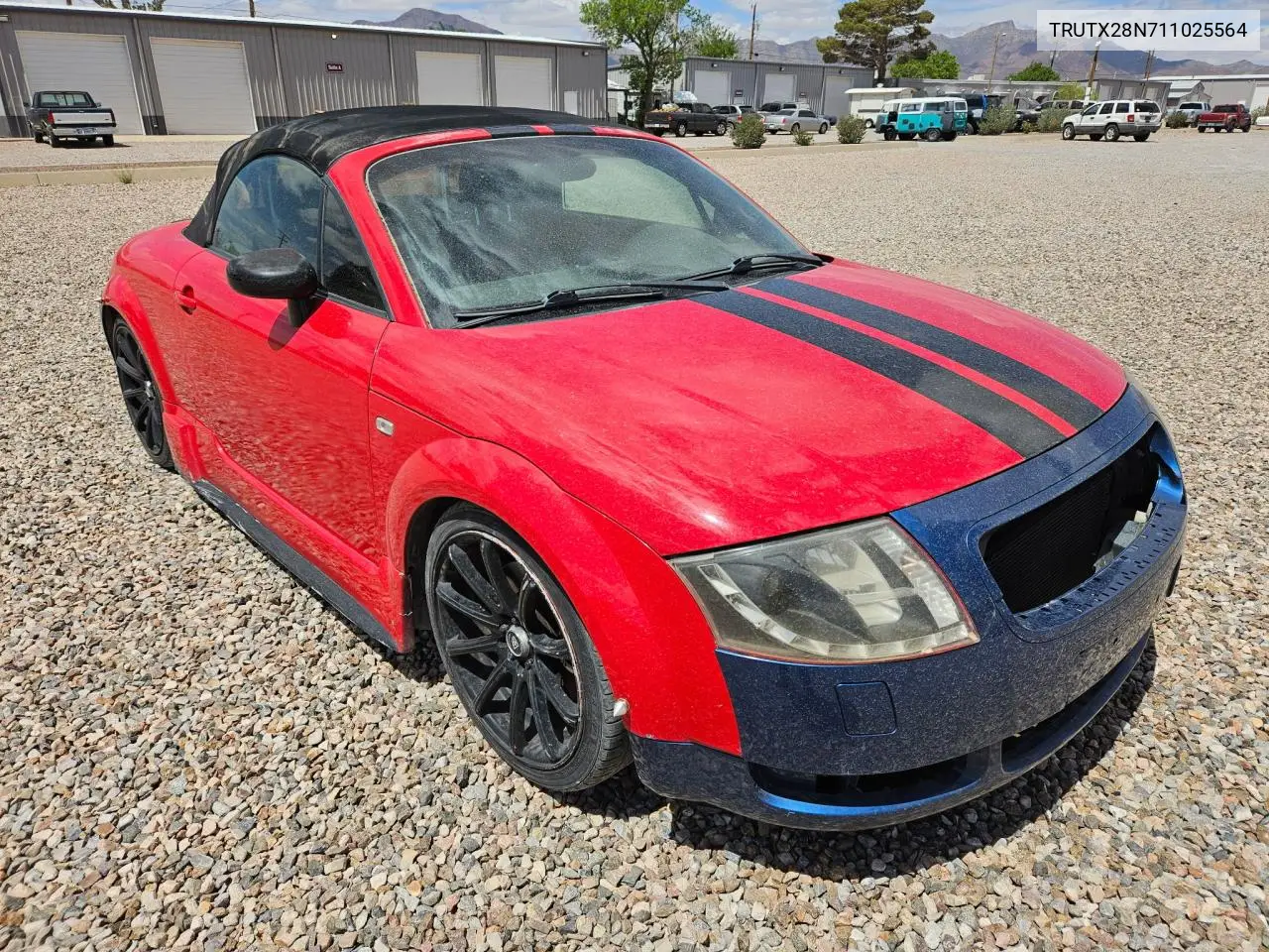 2001 Audi Tt VIN: TRUTX28N711025564 Lot: 56255685