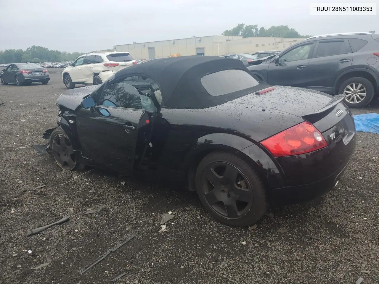 2001 Audi Tt Quattro VIN: TRUUT28N511003353 Lot: 59497445